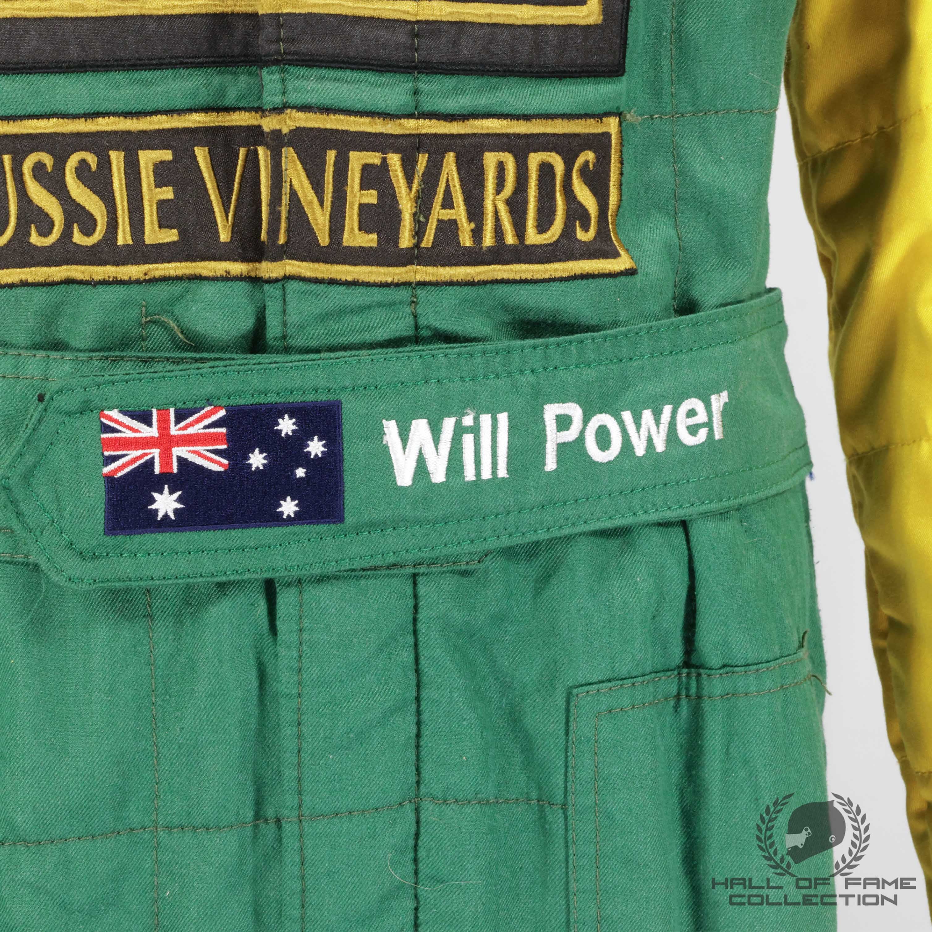 2008 Will Power Signed KV Racing Technology IndyCar Suit