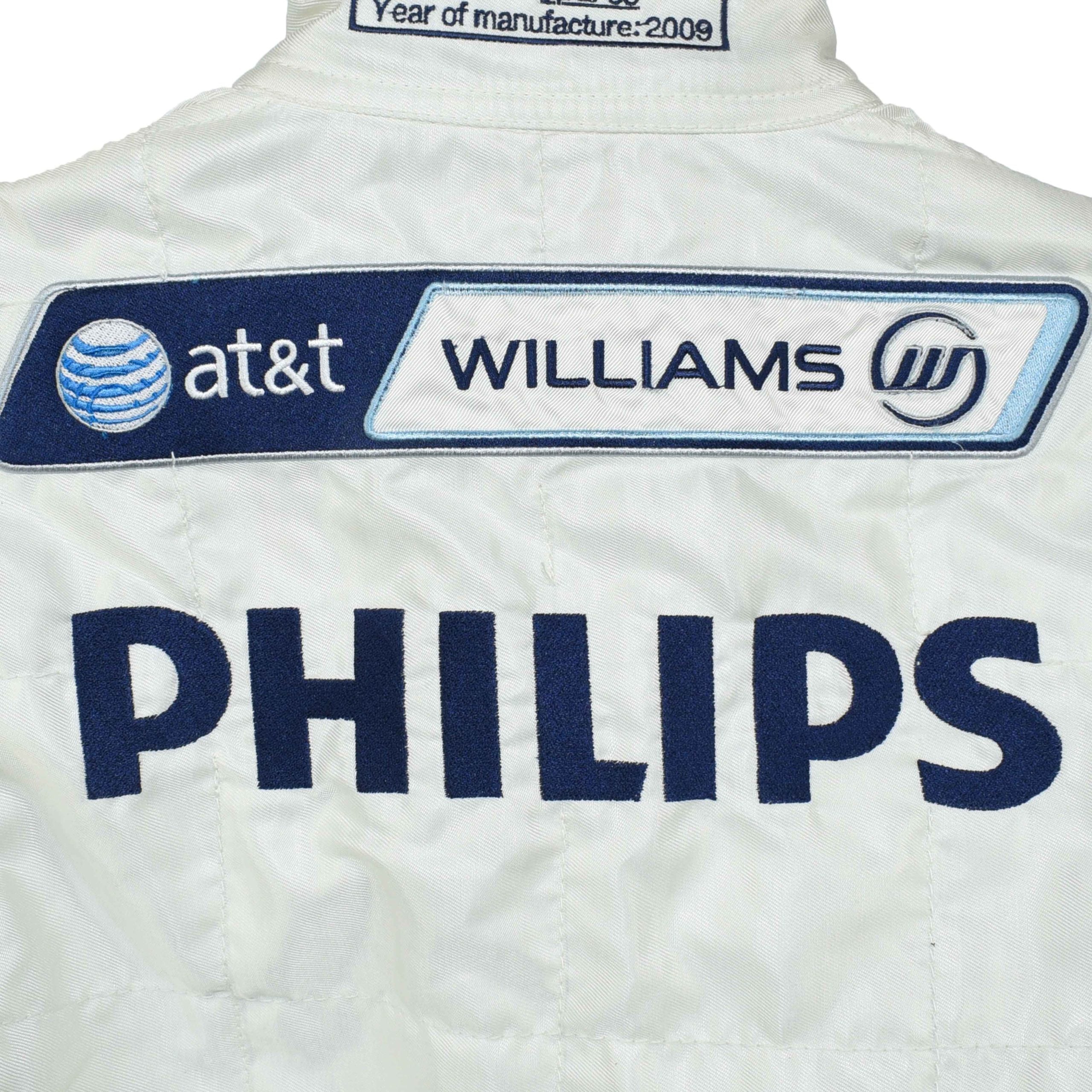 2009 Nico Rosberg Race Used Williams Formula 1 Suit