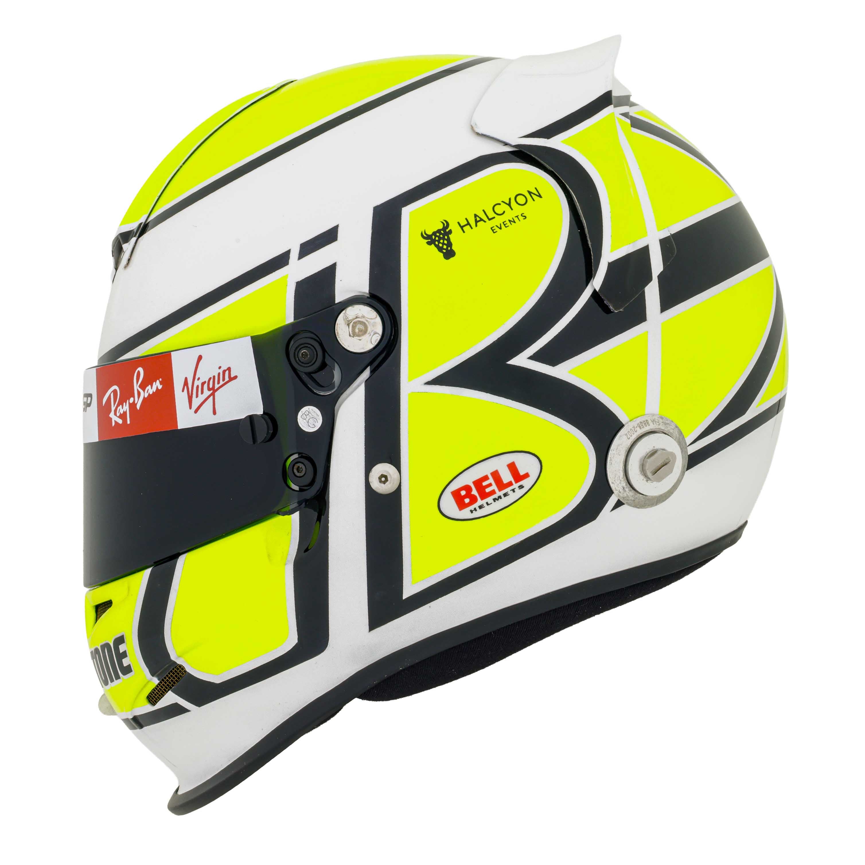 2009 Jenson Button World Championship HP3 Replica Brawn GP F1 Helmet