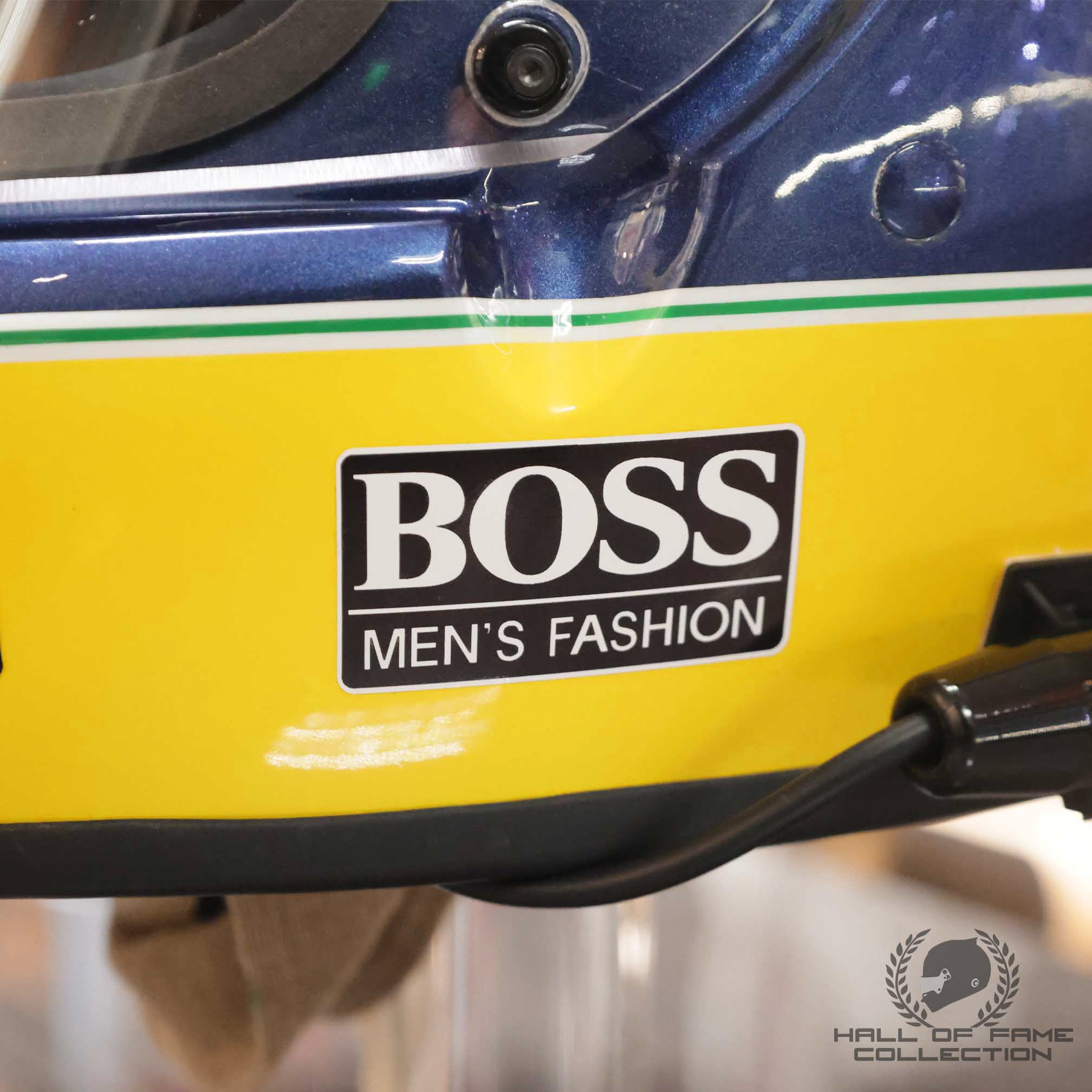 1990 Ayrton Senna Replica McLaren Rheos F1 Helmet