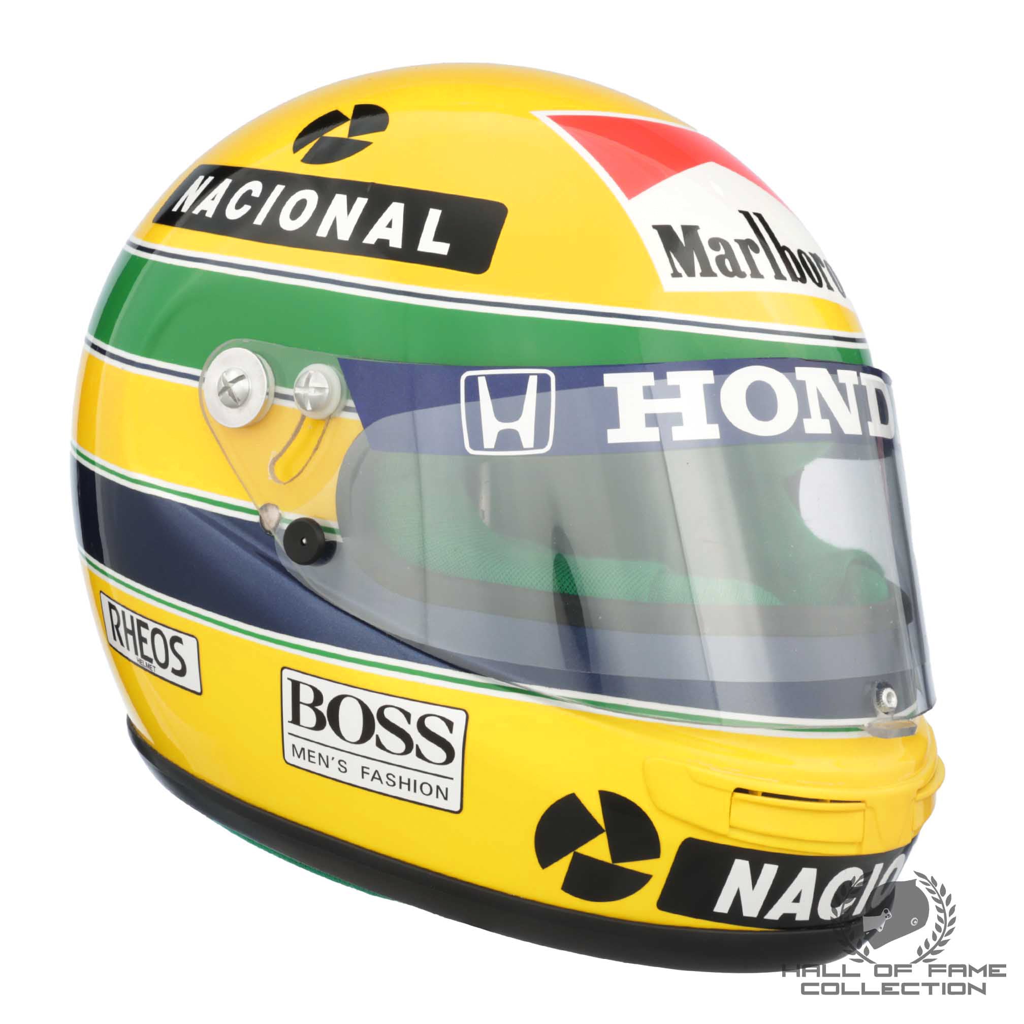 1990 Ayrton Senna Replica McLaren Rheos F1 Helmet