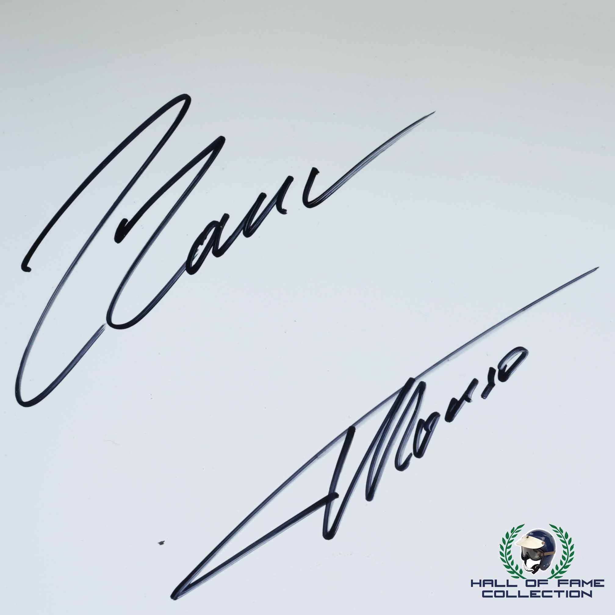 2010 Fernando Alonso/Felipe Massa/Stefano Domenicali Signed Scuderia Ferrari F10 F1 Rear Wing