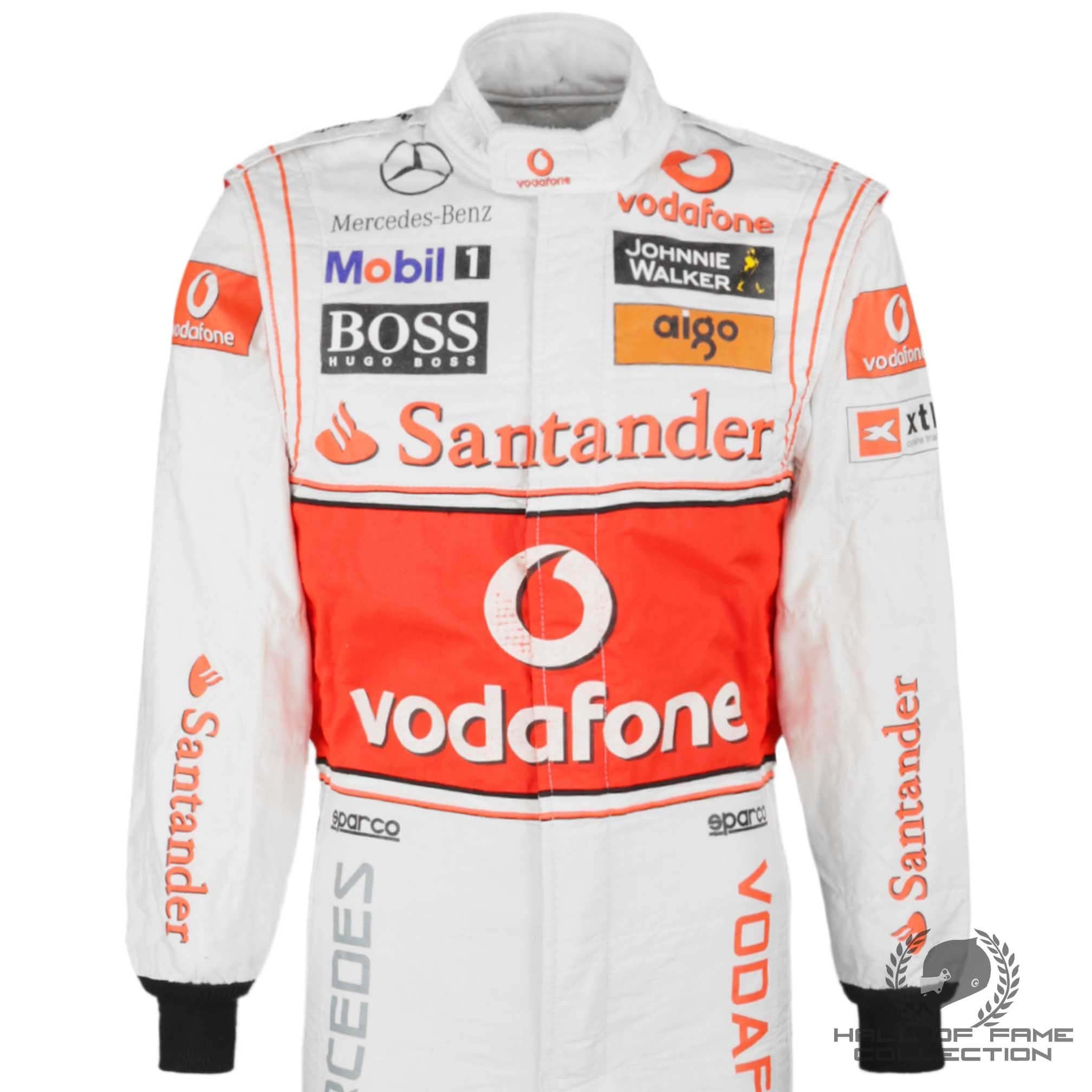 2010 Lewis Hamilton Spanish GP Used McLaren F1 Suit