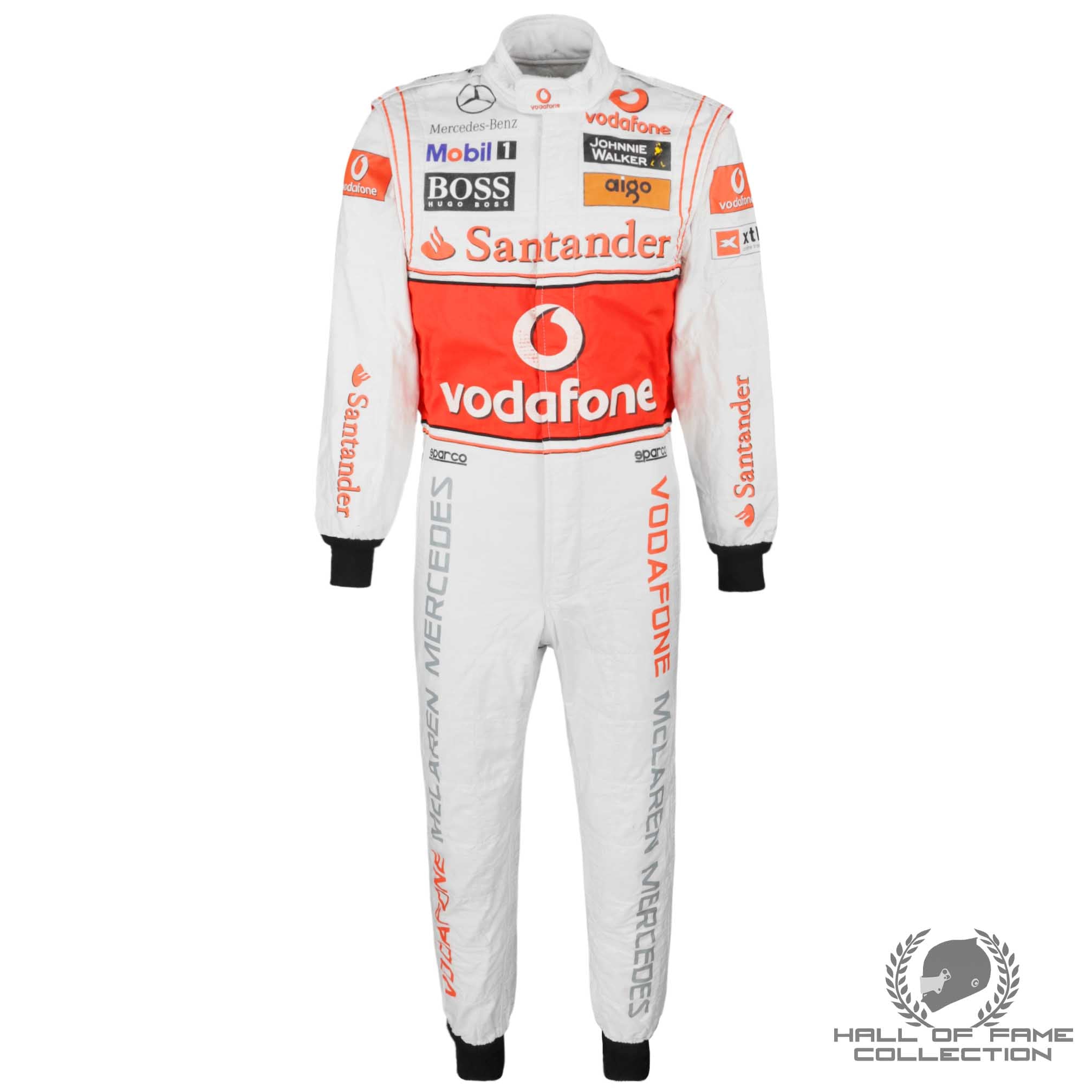 2010 Lewis Hamilton Spanish GP Used McLaren F1 Suit