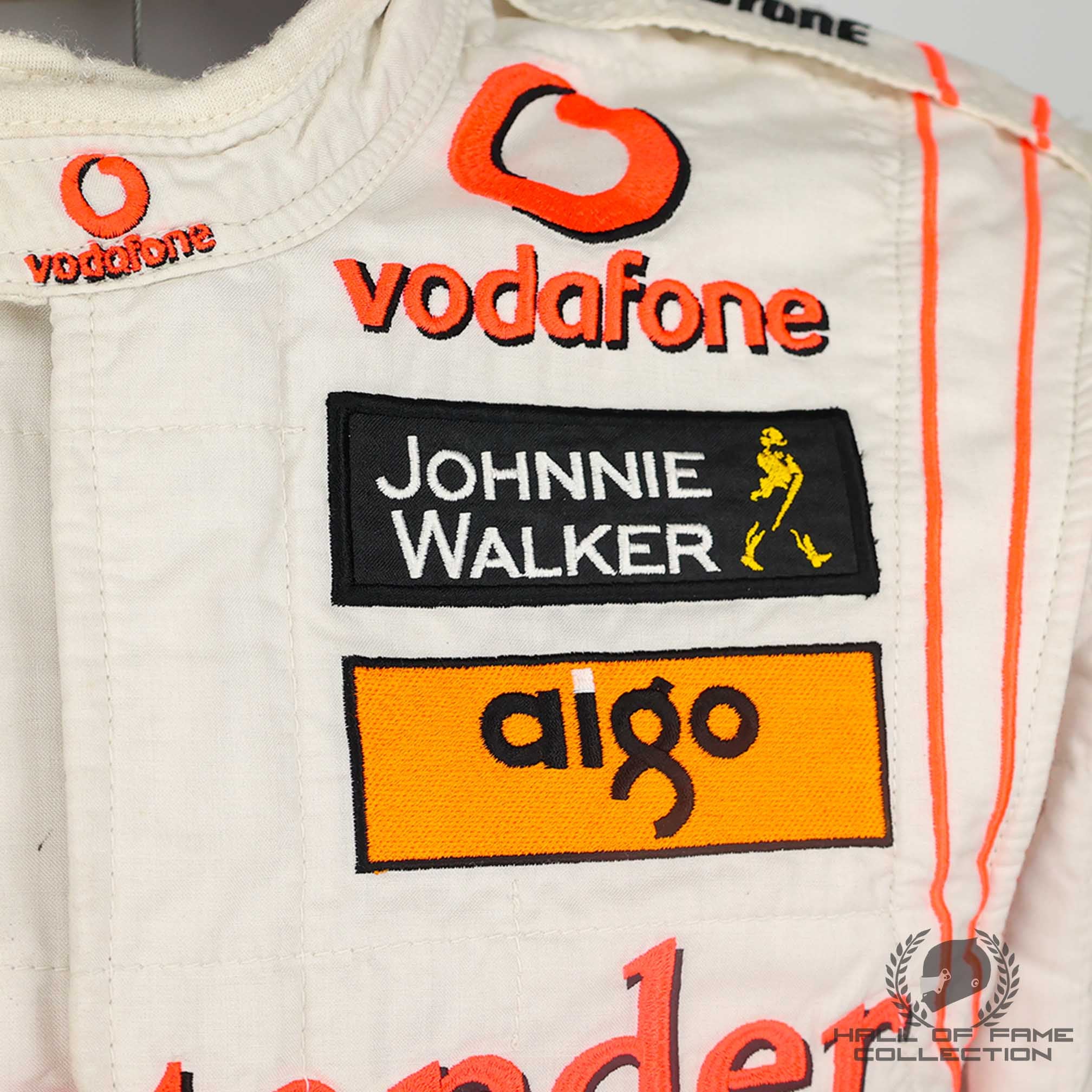 2010 Lewis Hamilton Original Worn McLaren F1 Suit