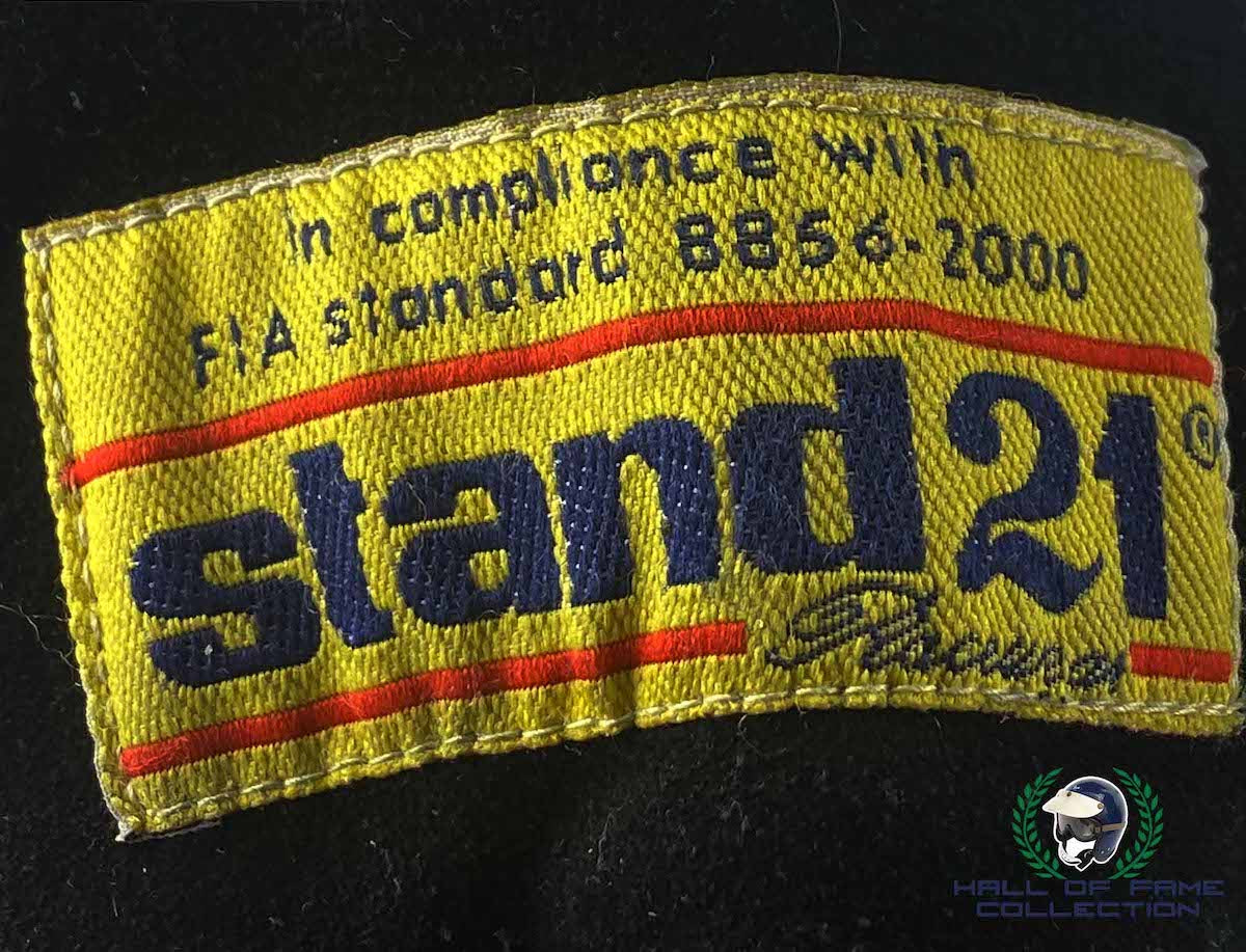 2011 Arie Luyendyk Signed Race Used Spa 24hr Race Stand 21 Sportscar Racing Boots