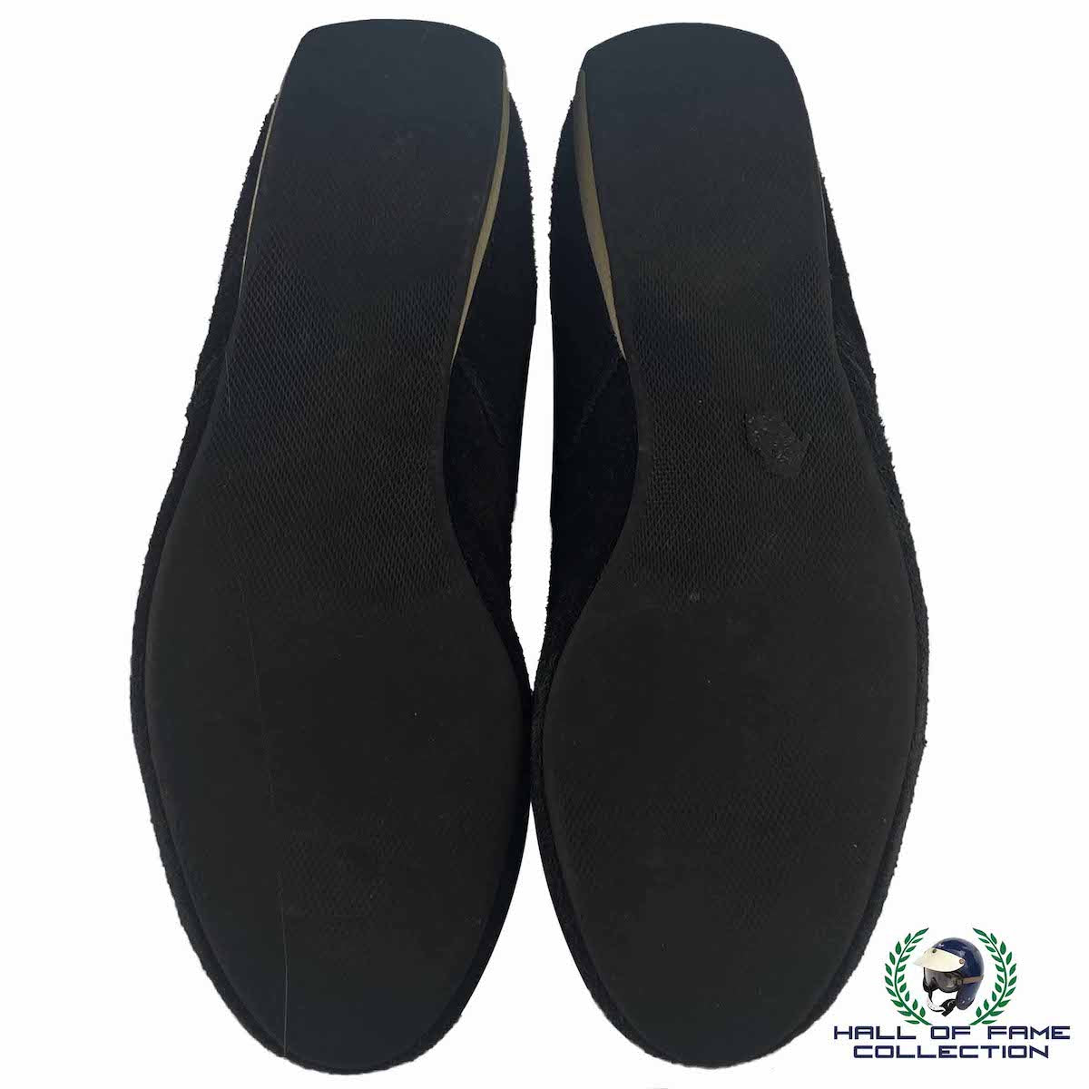 2011 Arie Luyendyk Signed Race Used Spa 24hr Race Stand 21 Sportscar Racing Boots