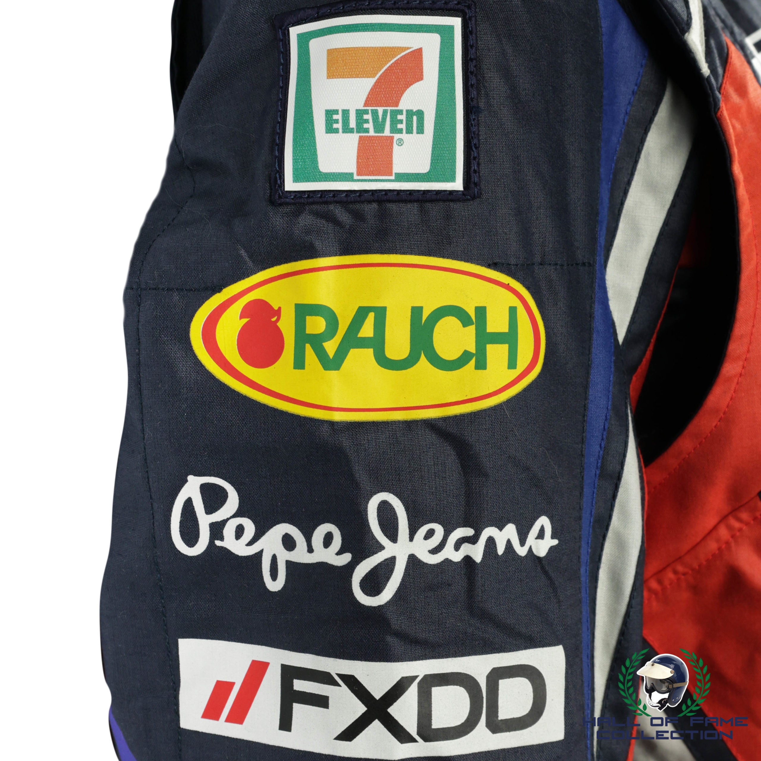 2011 Sebastian Vettel Singapore/Japan Worn "2nd World Championship" Red Bull F1 suit