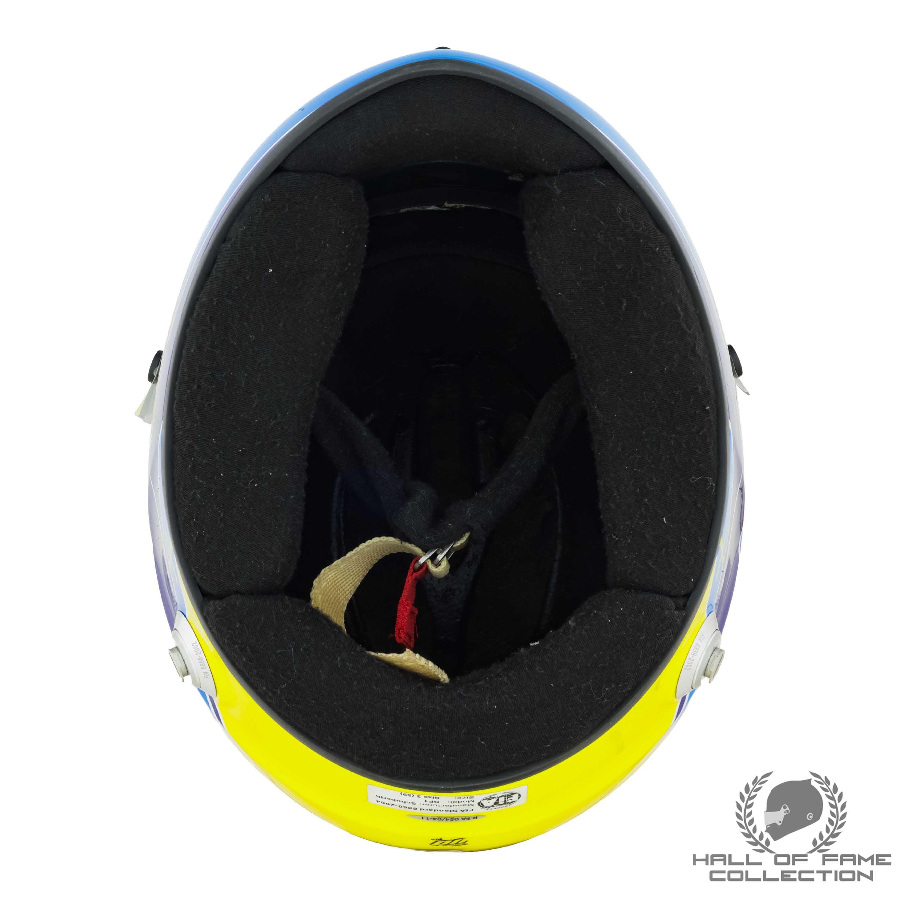 2011 Fernando Alonso Signed Australian GP Used Ferrari F1 Helmet