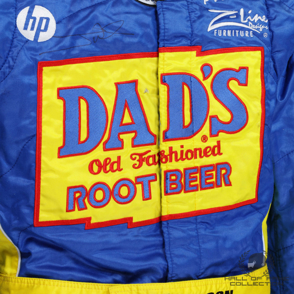 2011 Justin Wilson Signed Iowa Corn 250 Used Dreyer & Reinbold Racing Indycar Suit