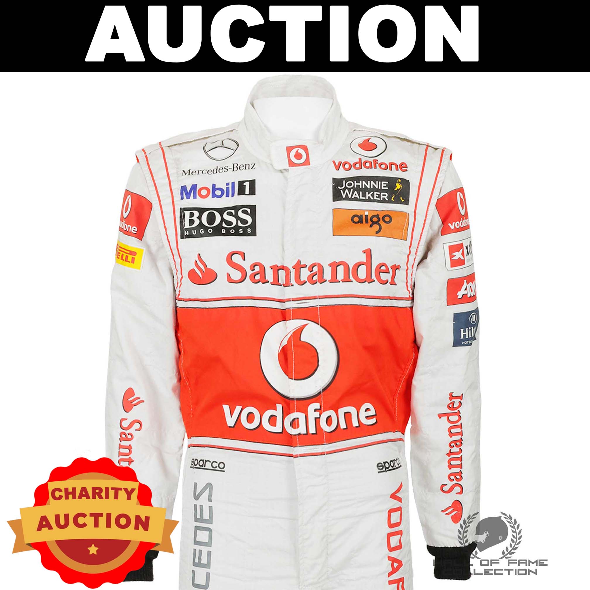 2011 Lewis Hamilton Canadian GP Weekend Used McLaren F1 Suit