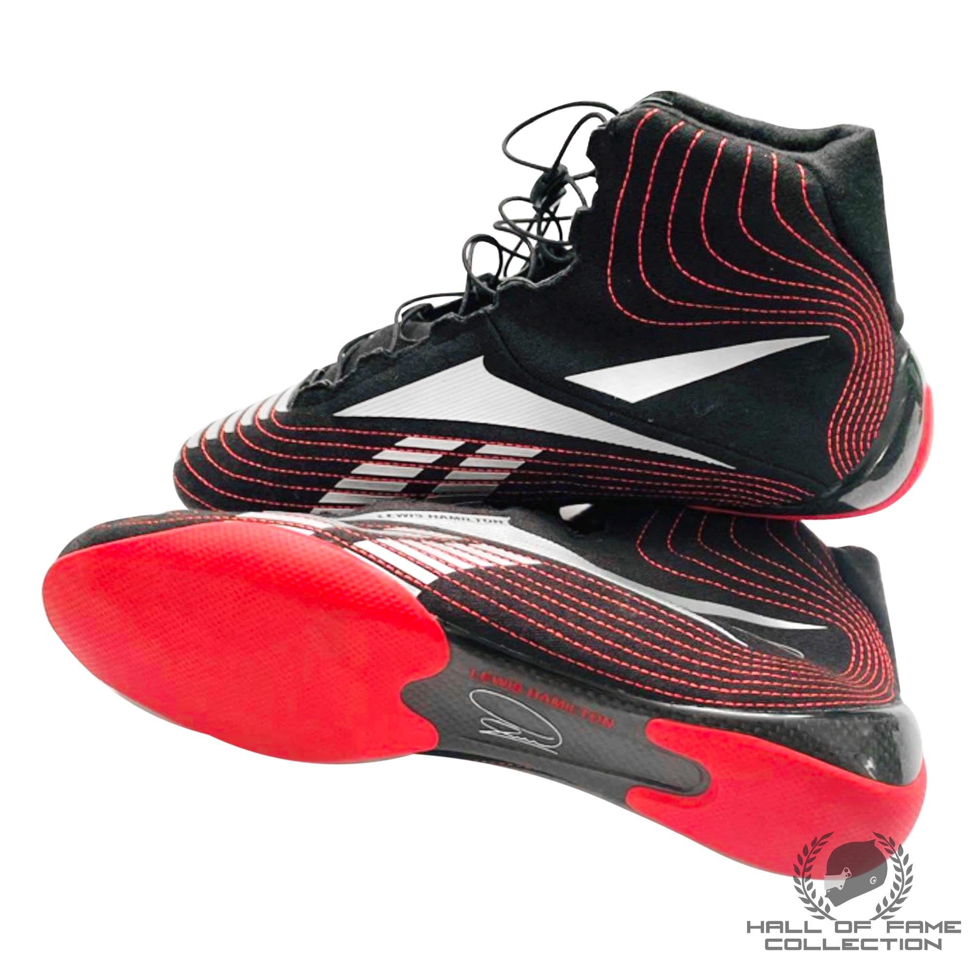 2011 Lewis Hamilton Race Used McLaren F1 Boots