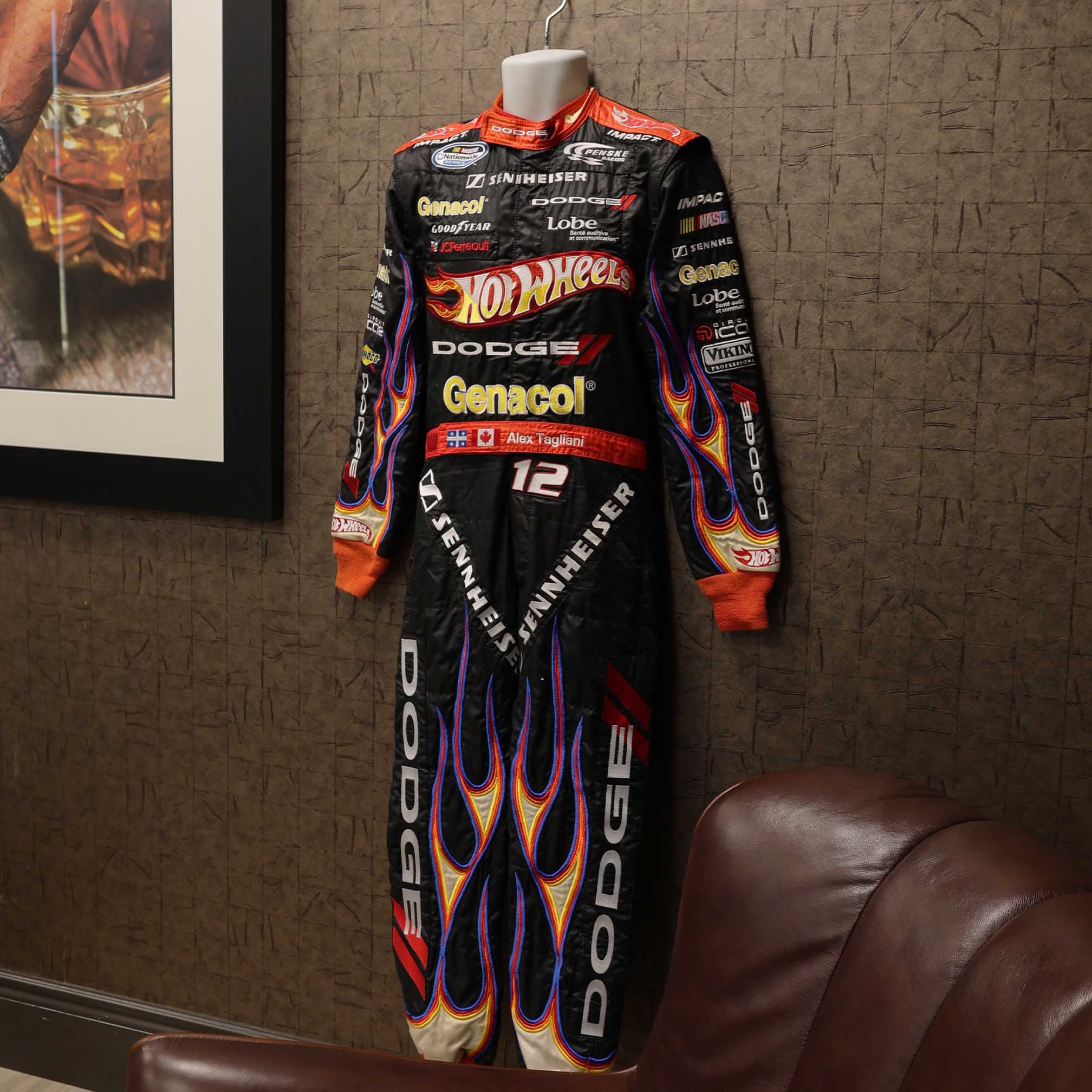 2011 Alex Tagliani Montreal Napa 200 Original Penske NASCAR Suit