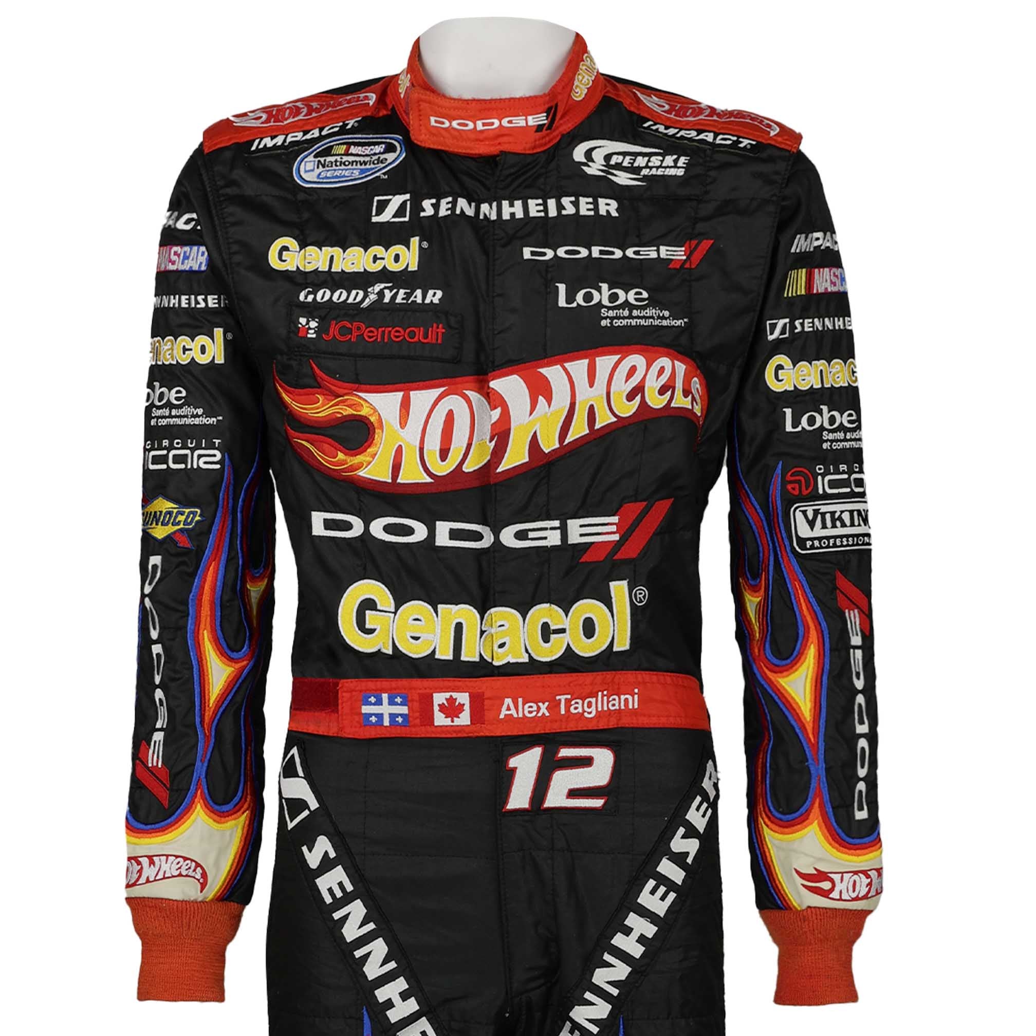 2011 Alex Tagliani Montreal Napa 200 Original Penske NASCAR Suit