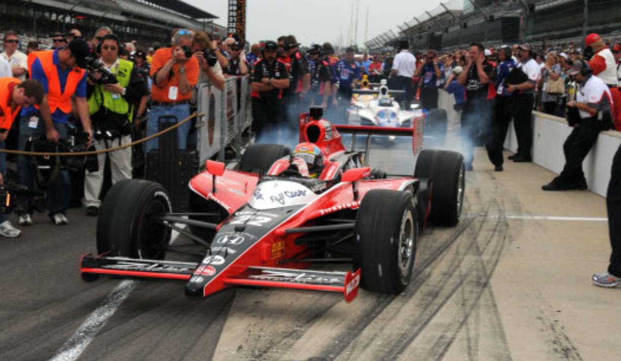 2011 Justin Wilson Signed Indy 500 Race Used Dreyer & Reinbold IndyCar Gloves