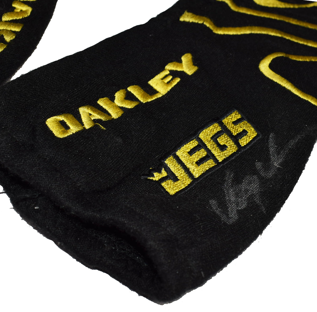 2012 Jeg Coughlin Jr. Signed Race Used Oakley Drag Racing Gloves