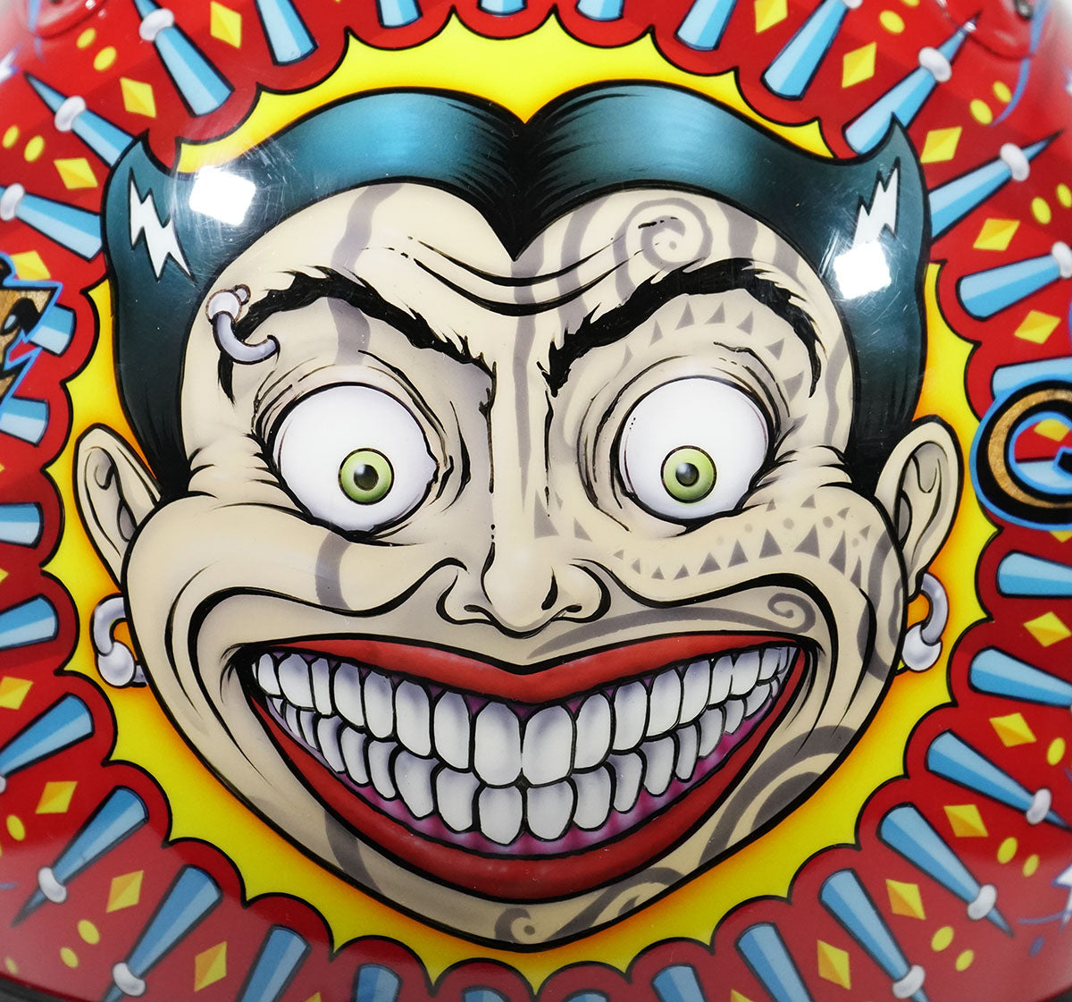 2012 Tony Stewart Signed Race Used Nascar Helmet