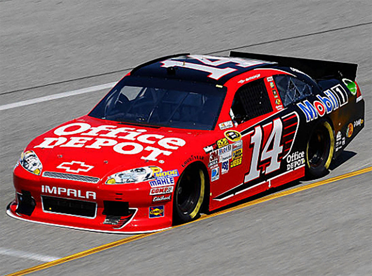 2012 Tony Stewart Signed Race Used Nascar Helmet