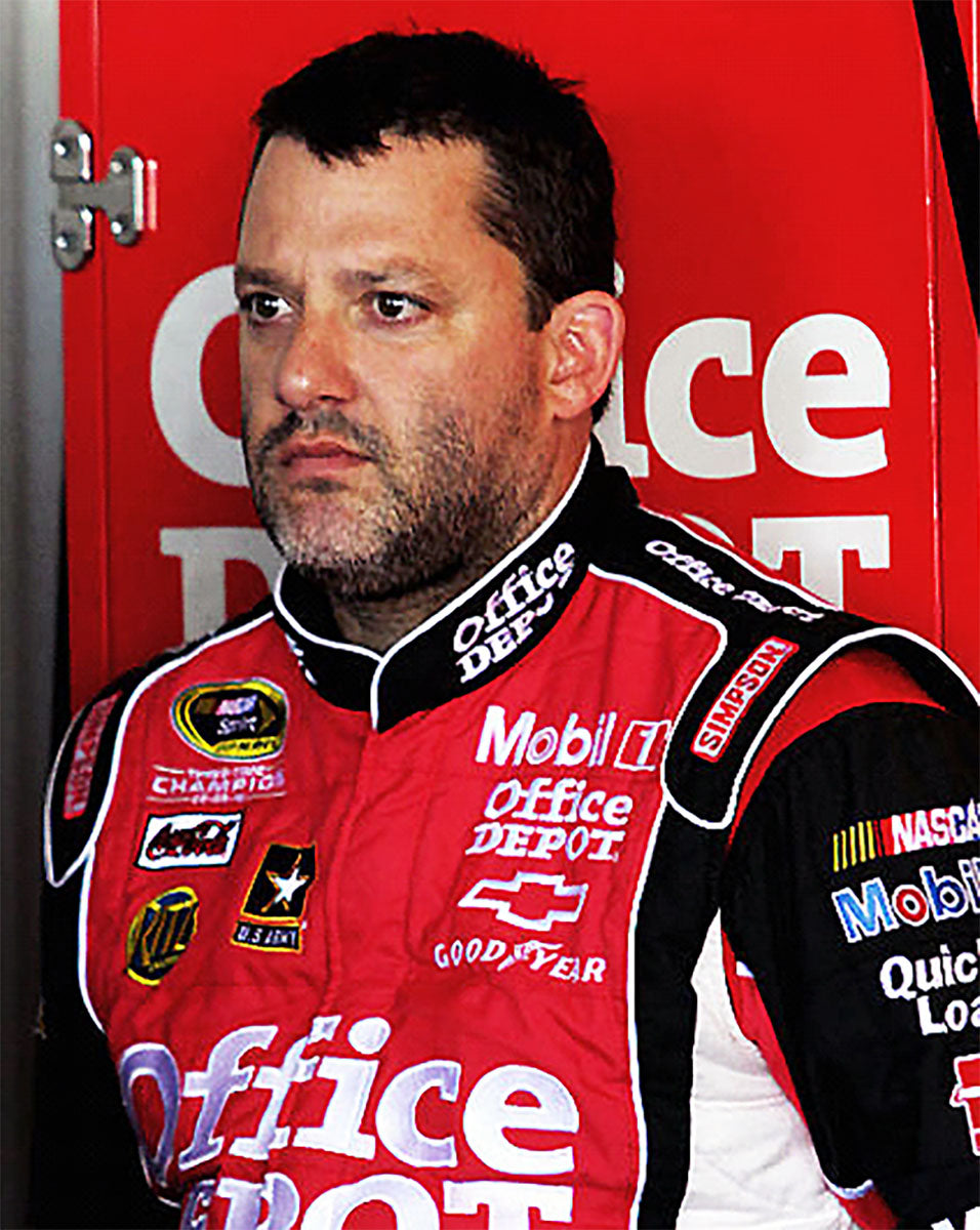 2012 Tony Stewart Signed Race Used Nascar Helmet