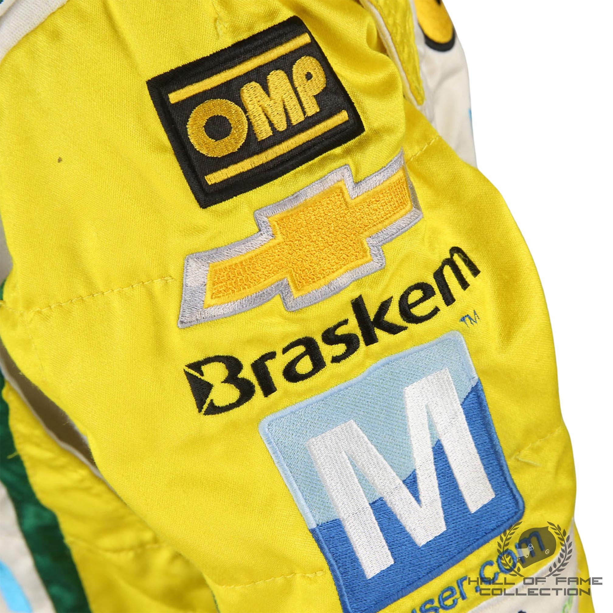 2012 Tony Kanaan Signed Race Used KV Racing Technology IndyCar Suit