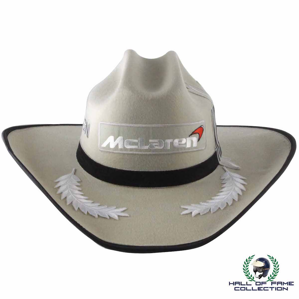 2014 Jenson Button Original Worn USGP Austin Texas McLaren Mercedes F1 Hat