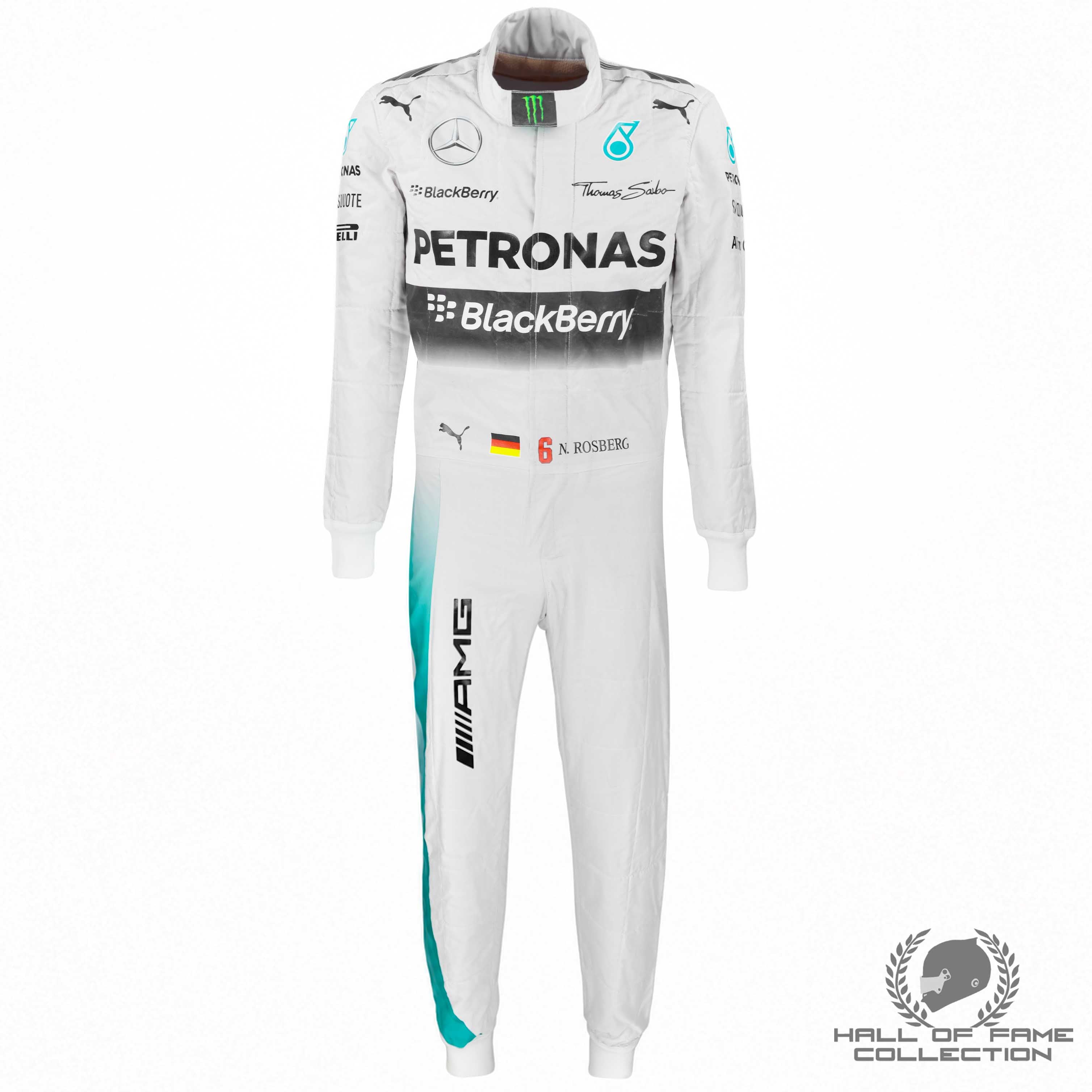 2014 Nico Rosberg Original Mercedes F1 Suit