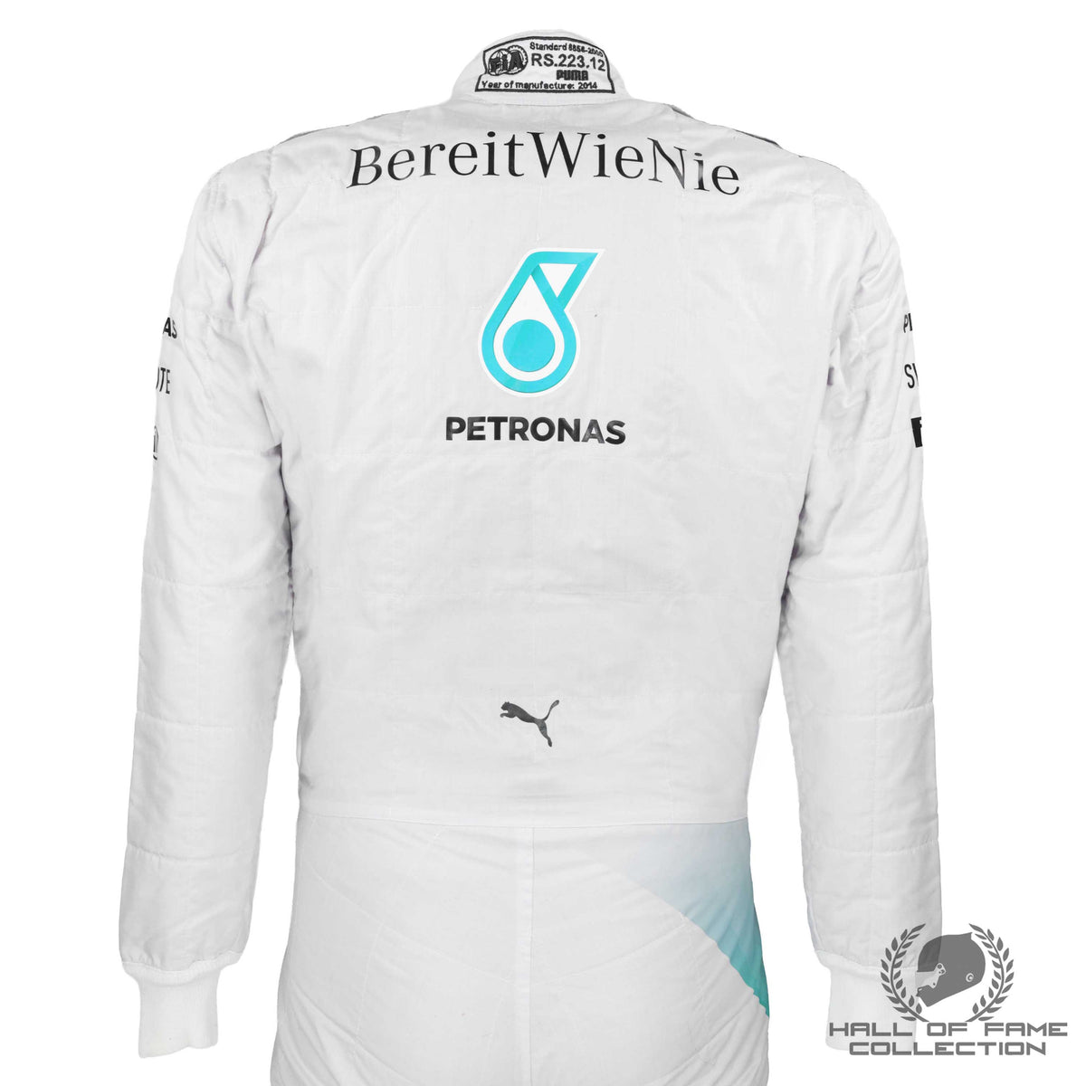 2014 Nico Rosberg Original Used Mercedes F1 Suit