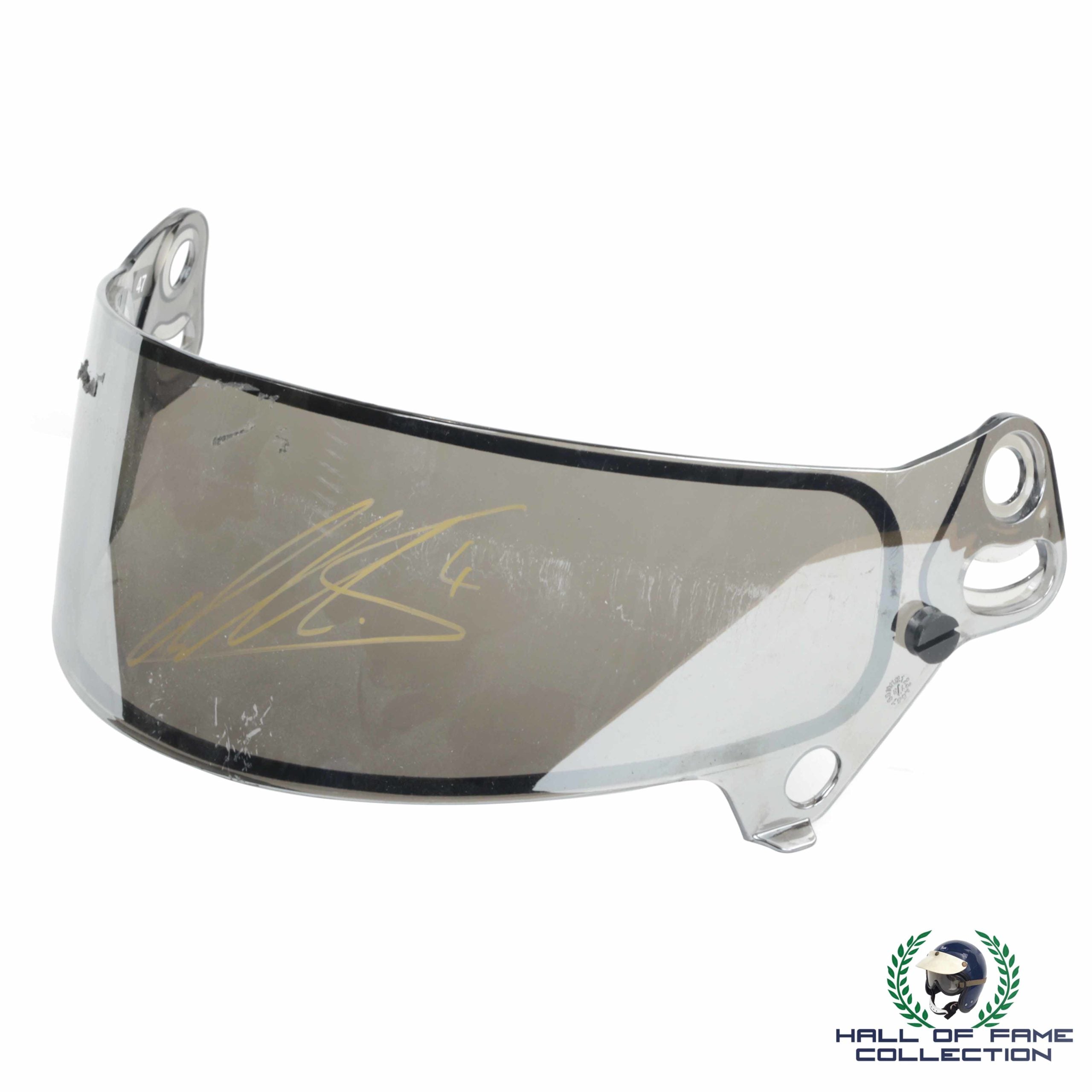 2015 Stefano Coletti Signed Race Used KV Racing Technology IndyCar Visor