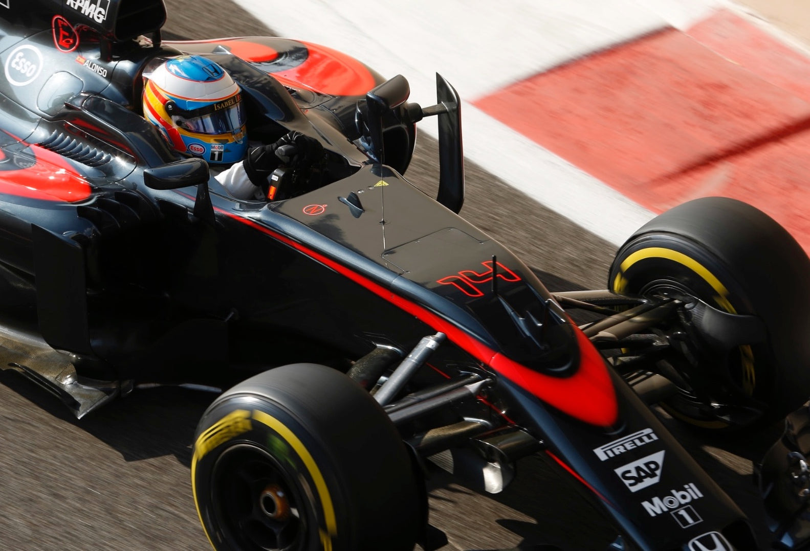 2015 Fernando Alonso Original McLaren MP4-30 F1 Showcar