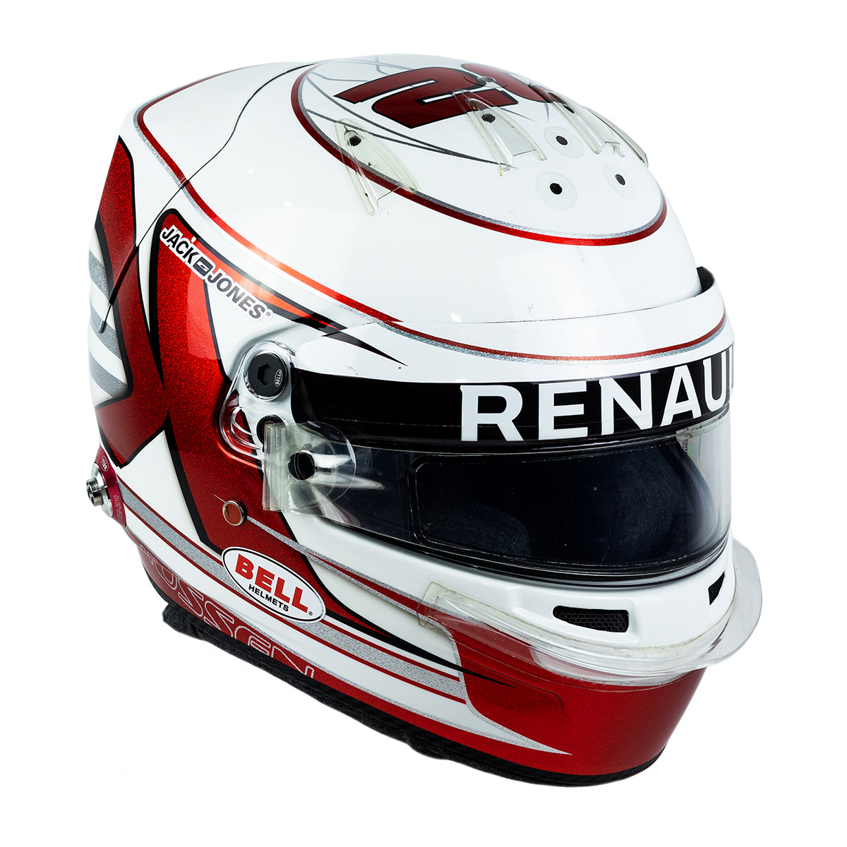 2016 Kevin Magnussen Race Used Renault F1 Helmet
