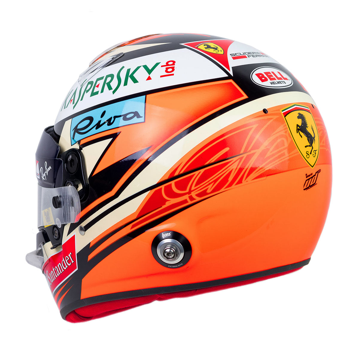 2017 Kimi Raikkonen Bell Limited Edition Series Replica Ferrari F1 Helmet