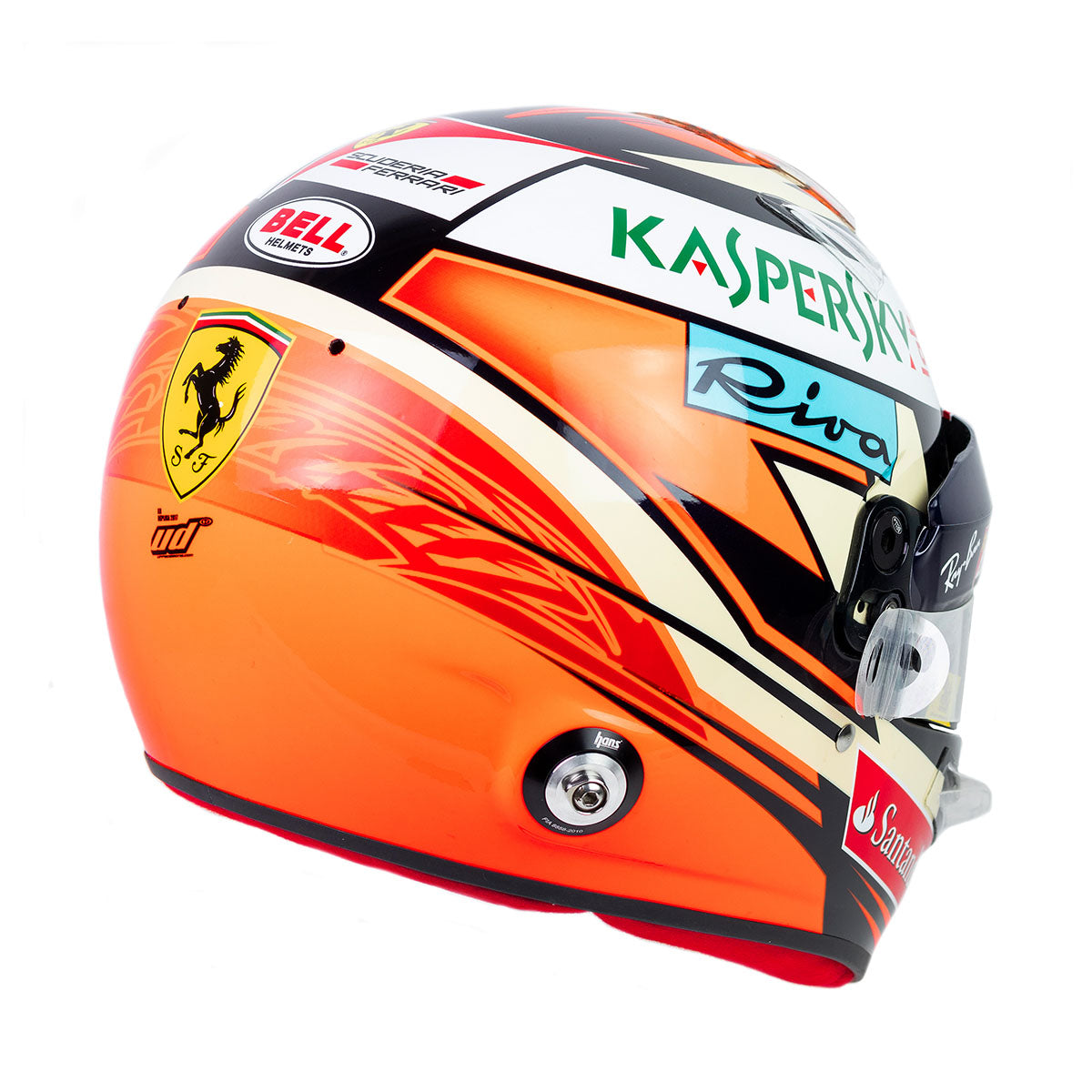 2017 Kimi Raikkonen Bell Limited Edition Series Replica Ferrari F1 Helmet