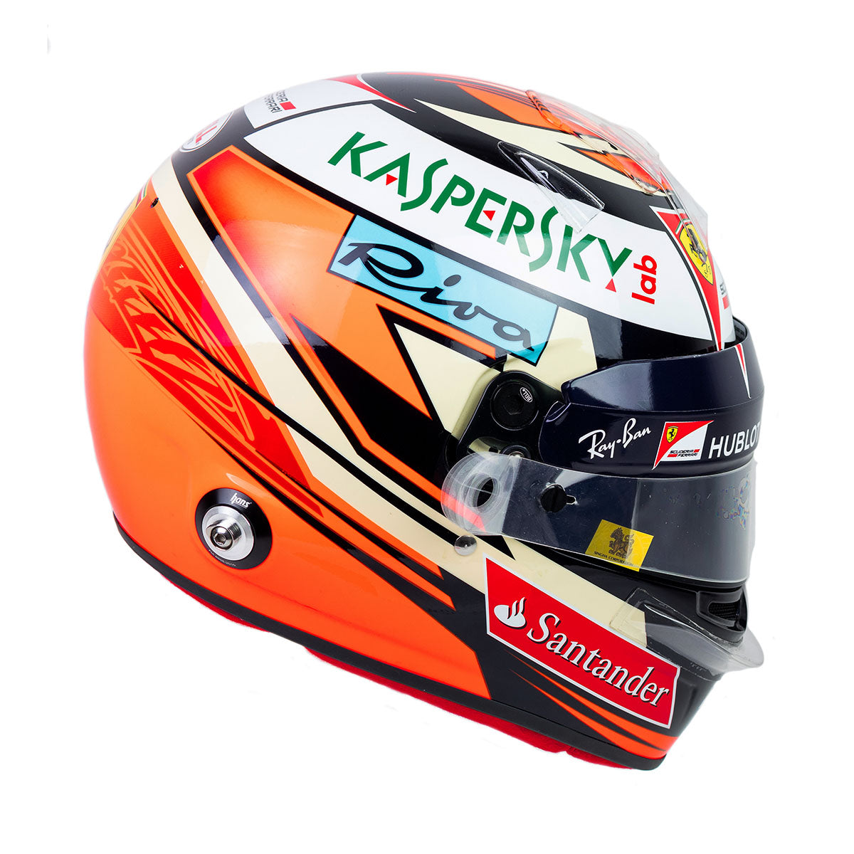 2017 Kimi Raikkonen Bell Limited Edition Series Replica Ferrari F1 Helmet