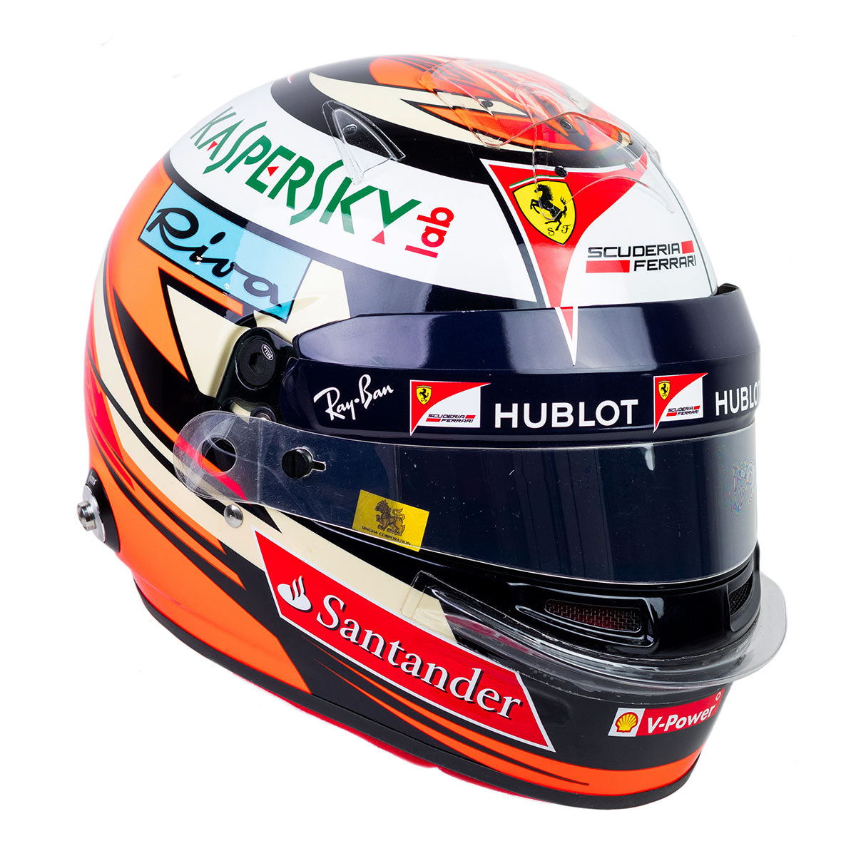 2017 Kimi Raikkonen Bell Limited Edition Series Replica Ferrari F1 Helmet