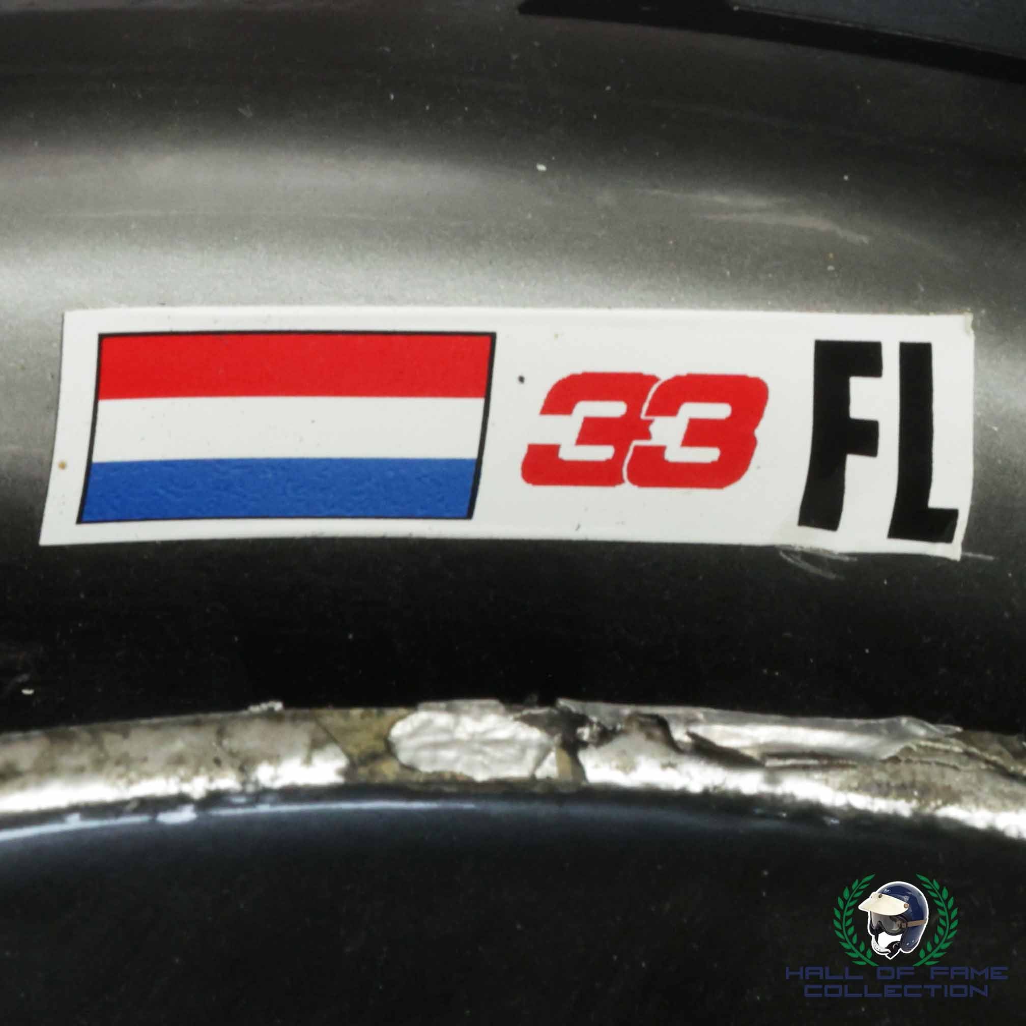 2016 Max Verstappen F1 Used Red Bull Racing Front Wheel And Pirelli Tire