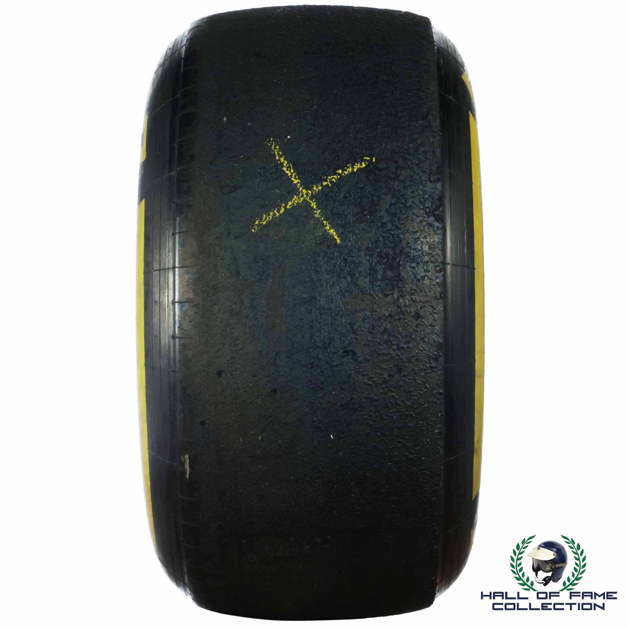 2016 Max Verstappen F1 Used Red Bull Racing Front Wheel And Pirelli Tire