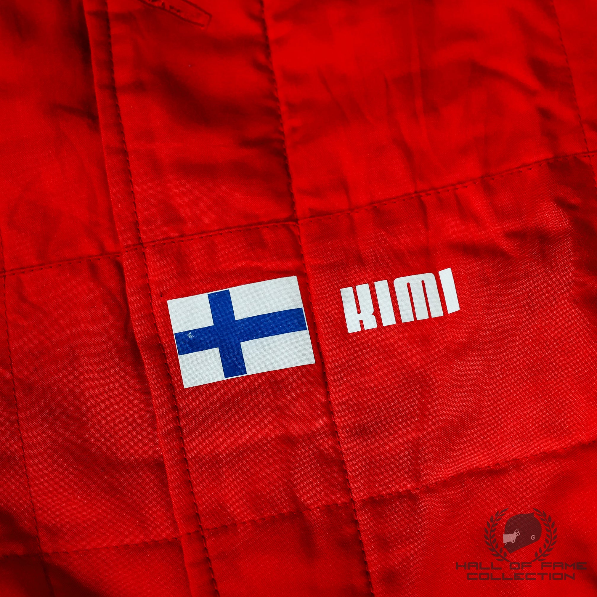 2016 Kimi Raikkonen Signed Original Used Scuderia Ferrari F1 Suit