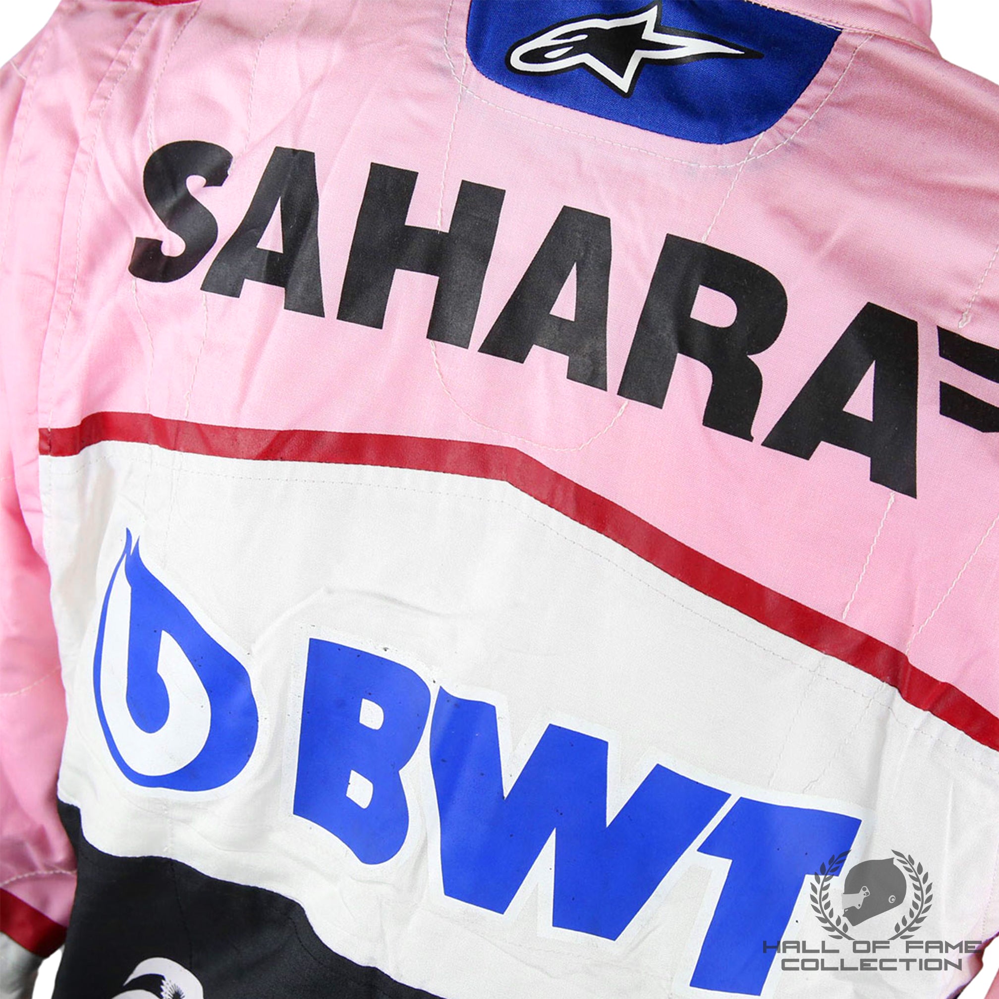 2017 George Russell Abu Dhabi GP Weekend Used Force India F1 Suit