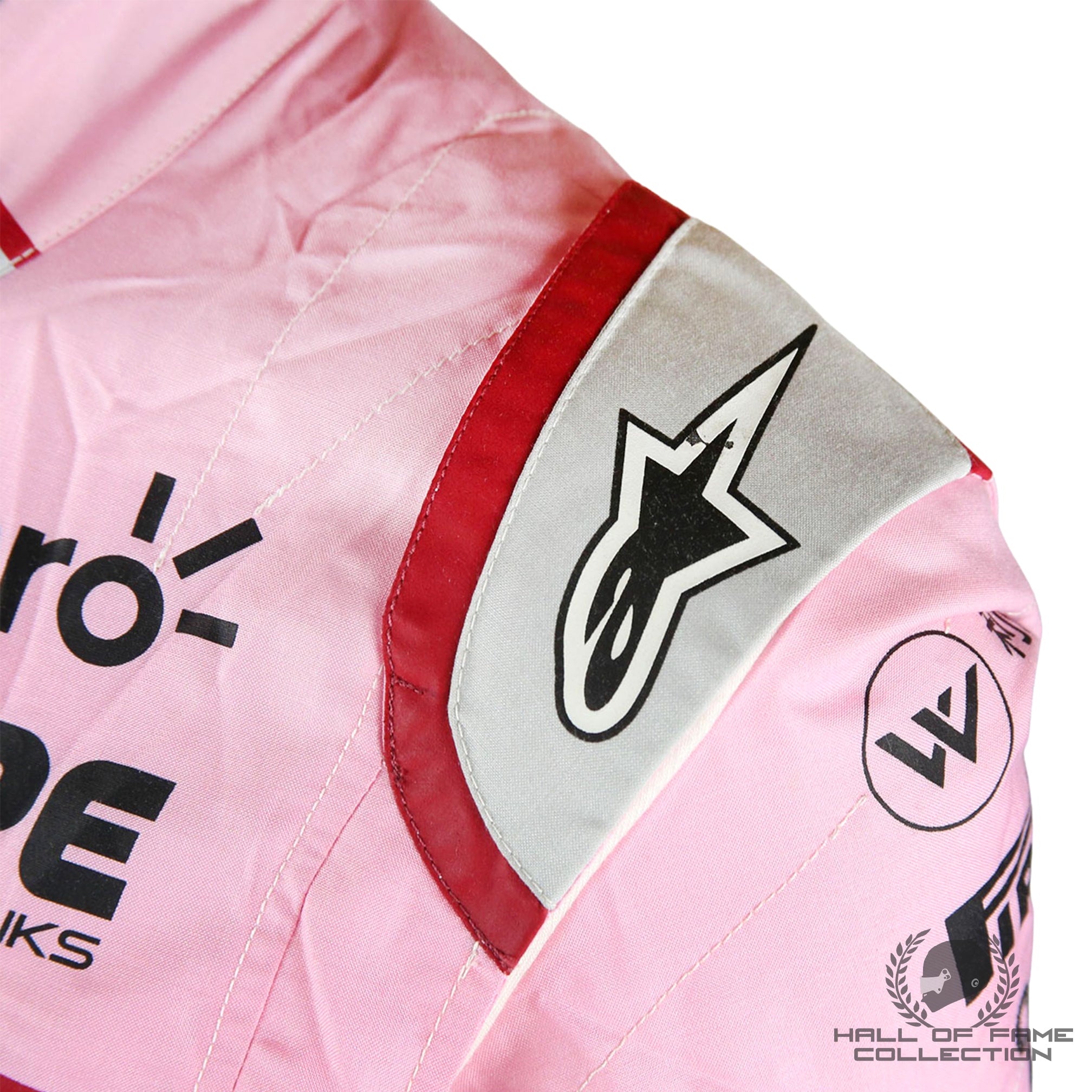 2017 George Russell Abu Dhabi GP Weekend Used Force India F1 Suit