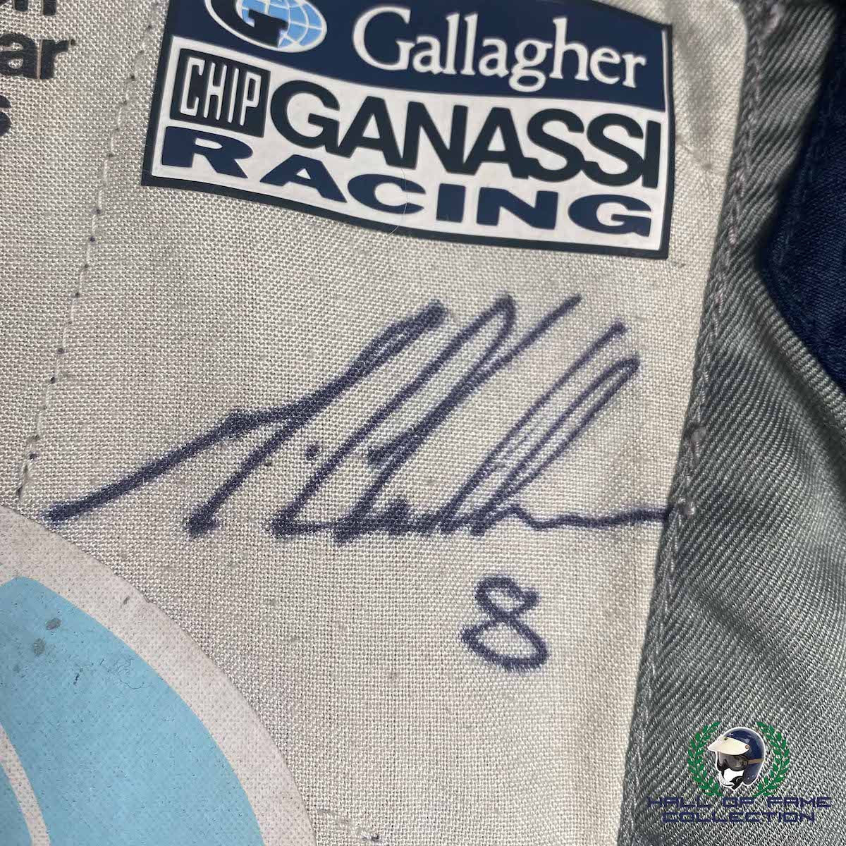 2017 Max Chilton Signed Race Used Chip Ganassi Racing IndyCar Suit