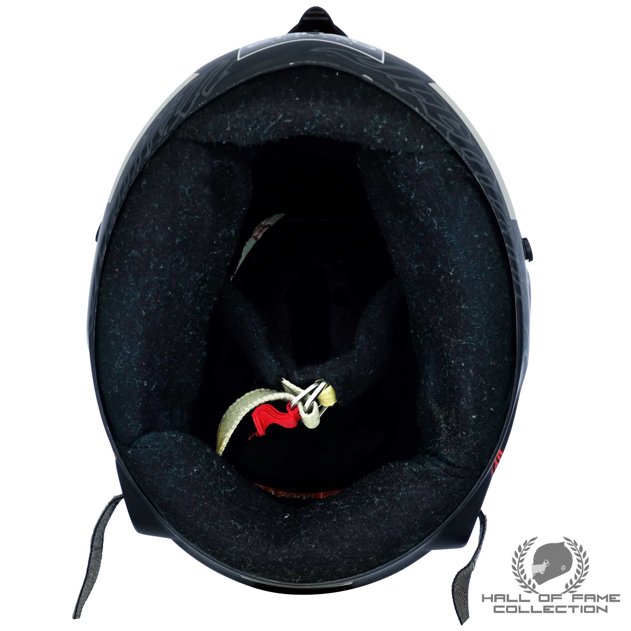 2008 Kimi Raikkonen Jerez Test Used Scuderia Ferrari F1 Helmet