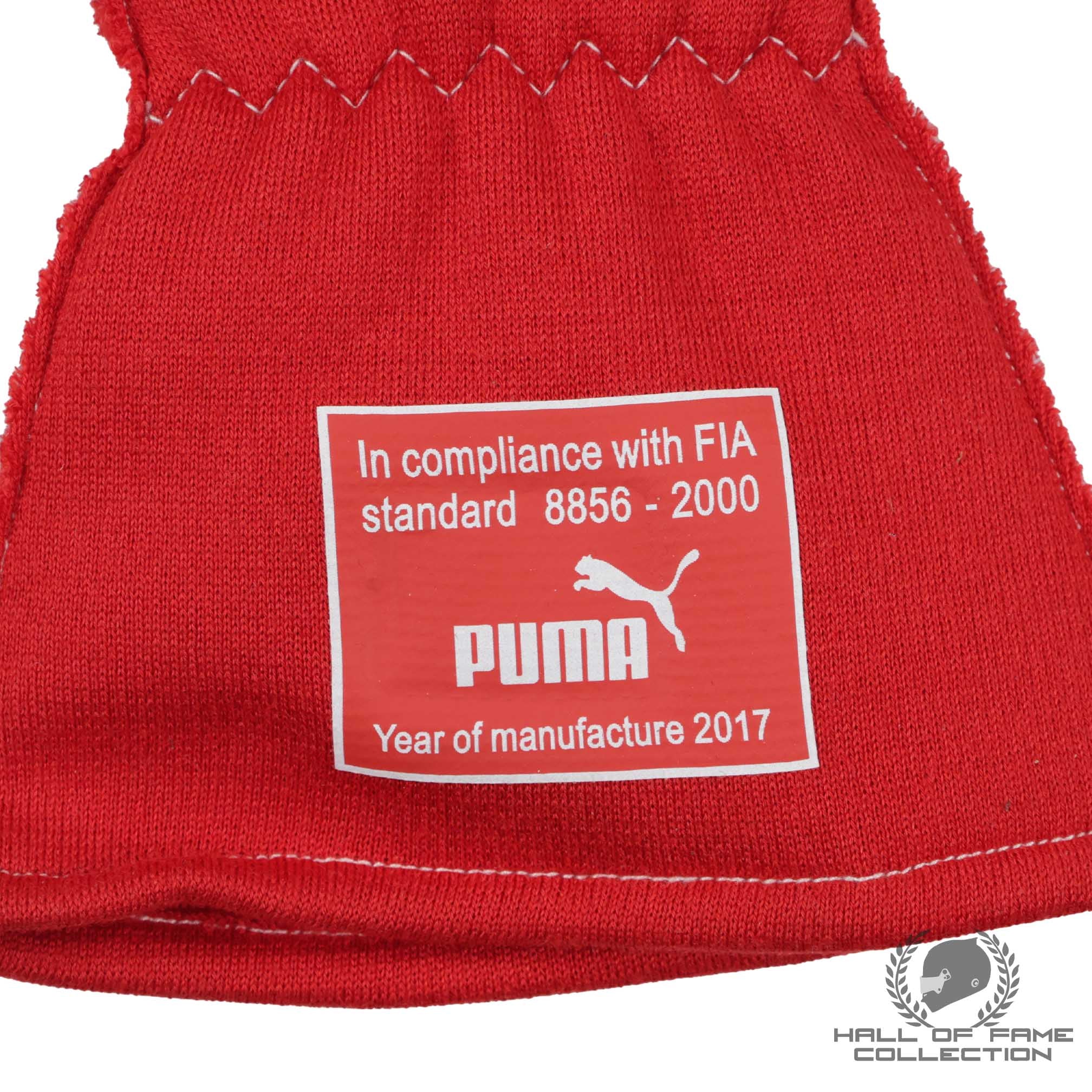 2017 Sebastian Vettel Signed Scuderia Ferrari F1 Single Glove