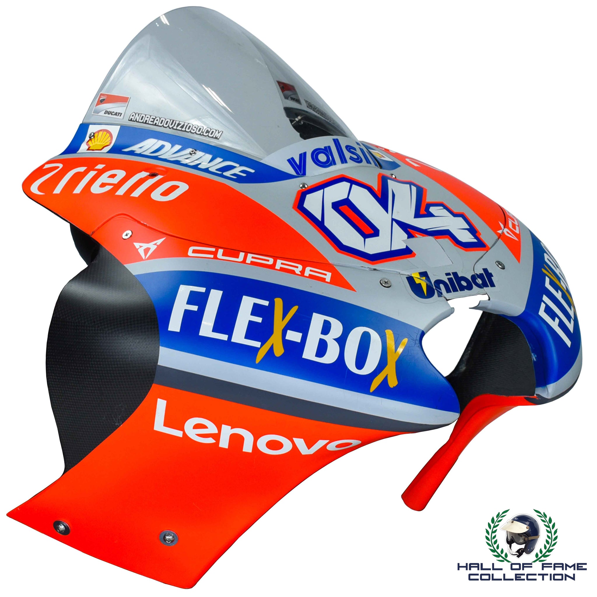 2018 Andrea Dovizioso Race Used Ducati GP18 MotoGP Front Fairing