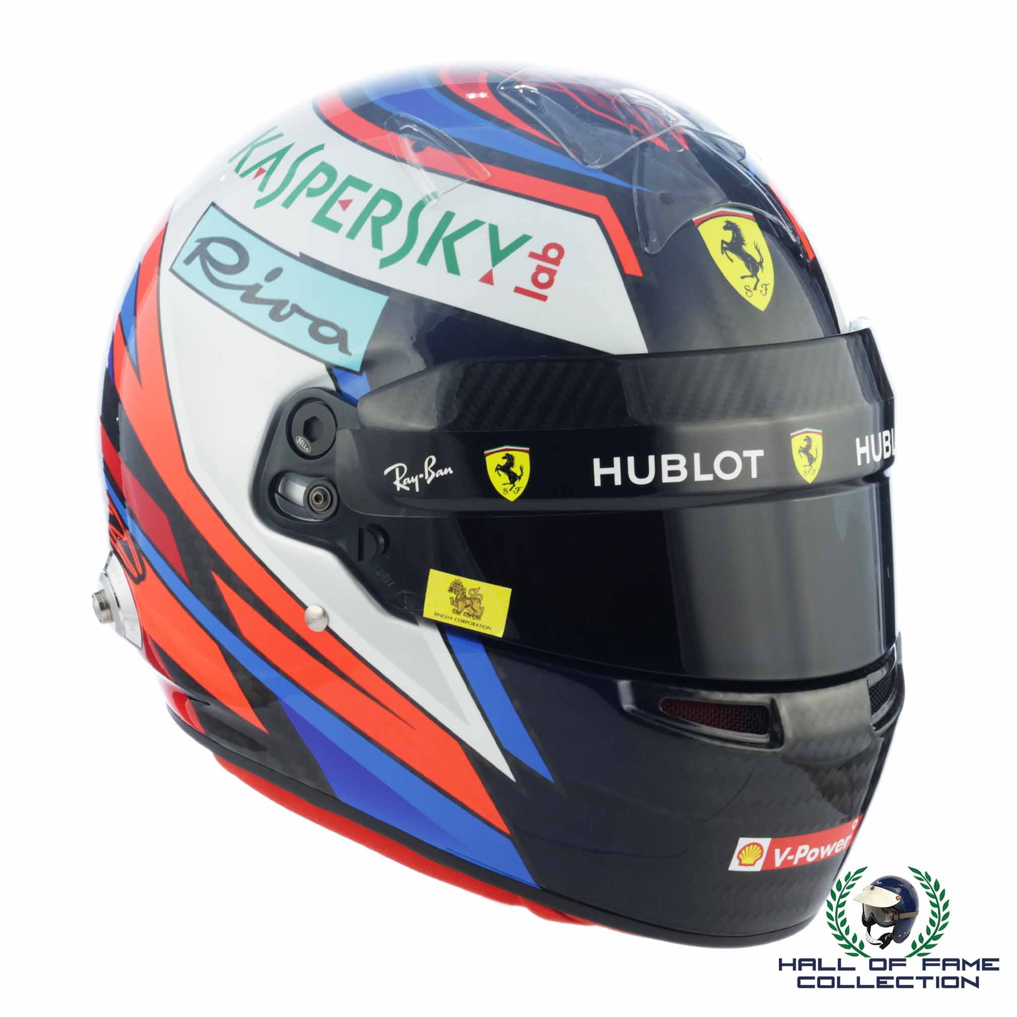 2018 Kimi Raikkonen Scuderia Ferrari Official Bell Replica F1 Helmet