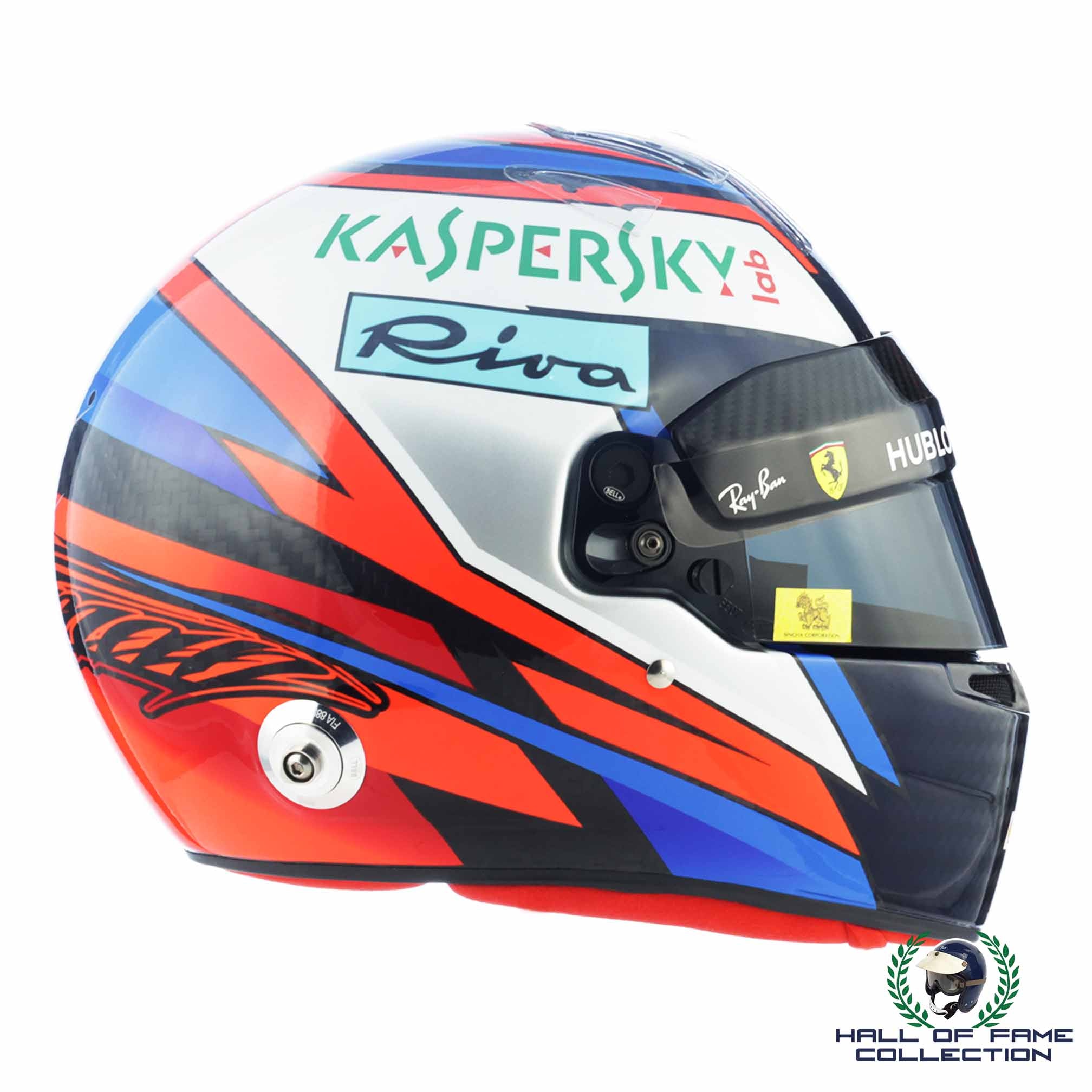 2018 Kimi Raikkonen Scuderia Ferrari Official Bell Replica F1 Helmet