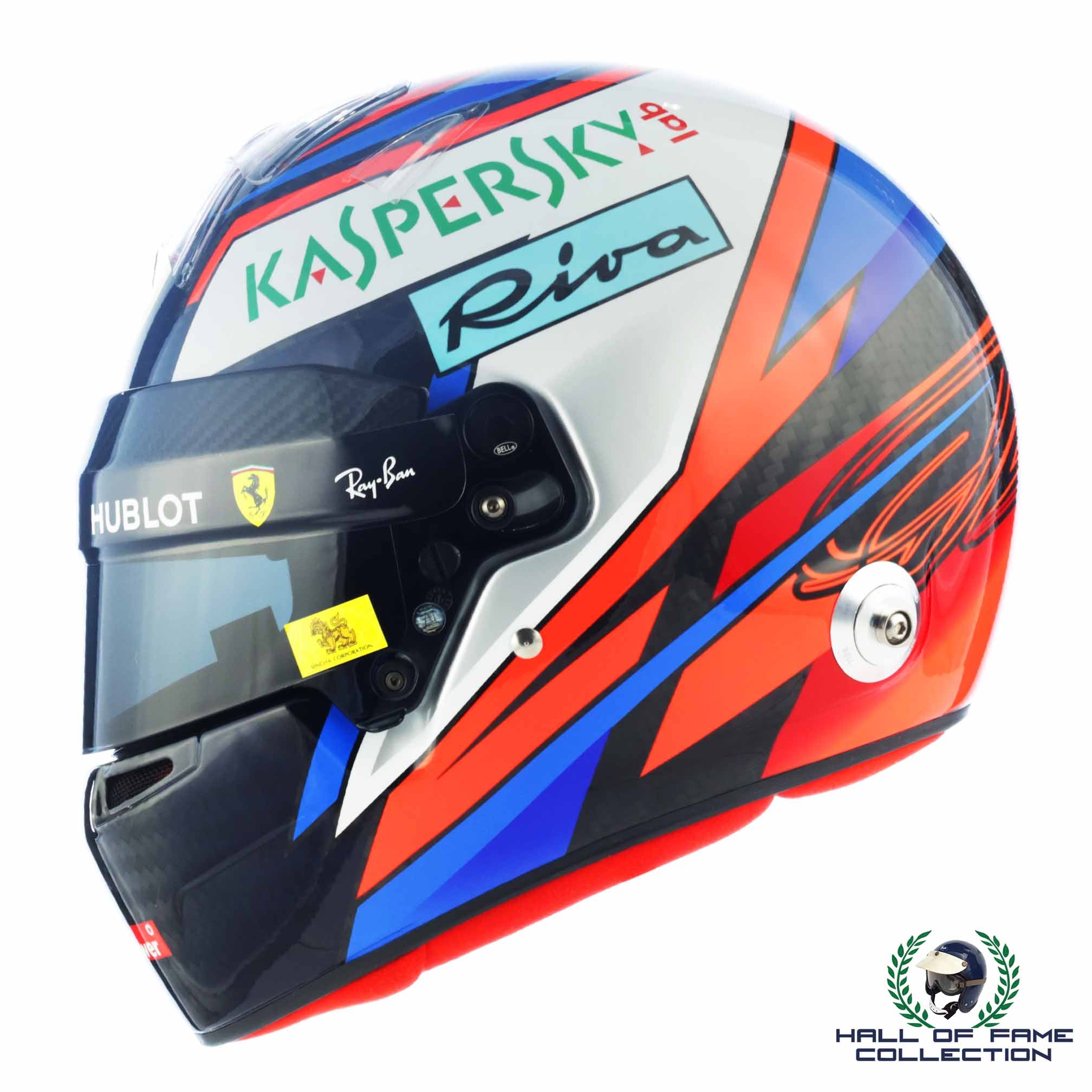 2018 Kimi Raikkonen Scuderia Ferrari Official Bell Replica F1 Helmet