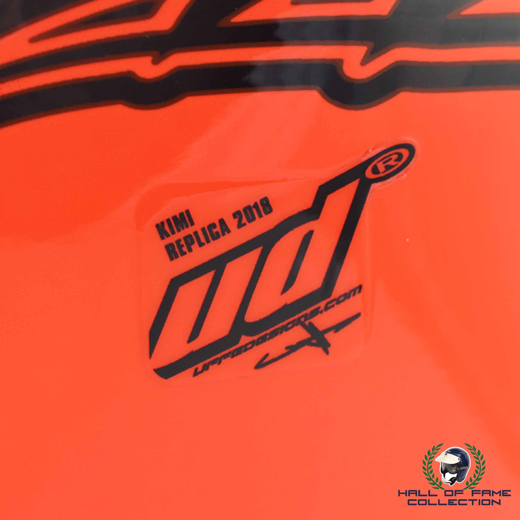 2018 Kimi Raikkonen Scuderia Ferrari Official Bell Replica F1 Helmet