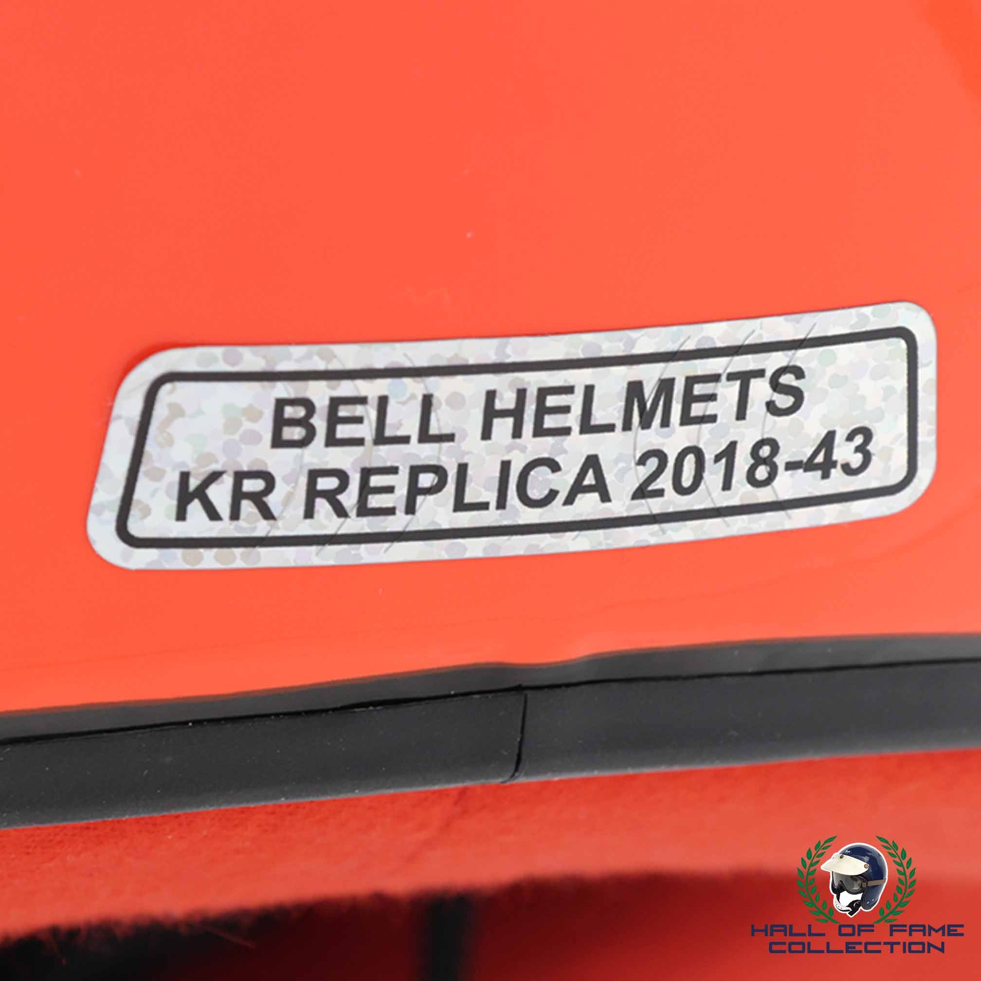 2018 Kimi Raikkonen Scuderia Ferrari Official Bell Replica F1 Helmet