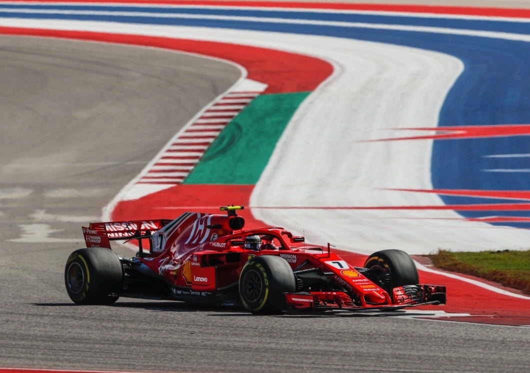 2018 Kimi Raikkonen Scuderia Ferrari Official Bell Replica F1 Helmet