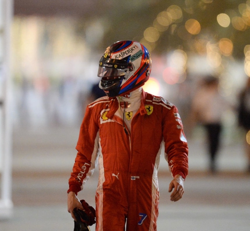 2018 Kimi Raikkonen Scuderia Ferrari Official Bell Replica F1 Helmet